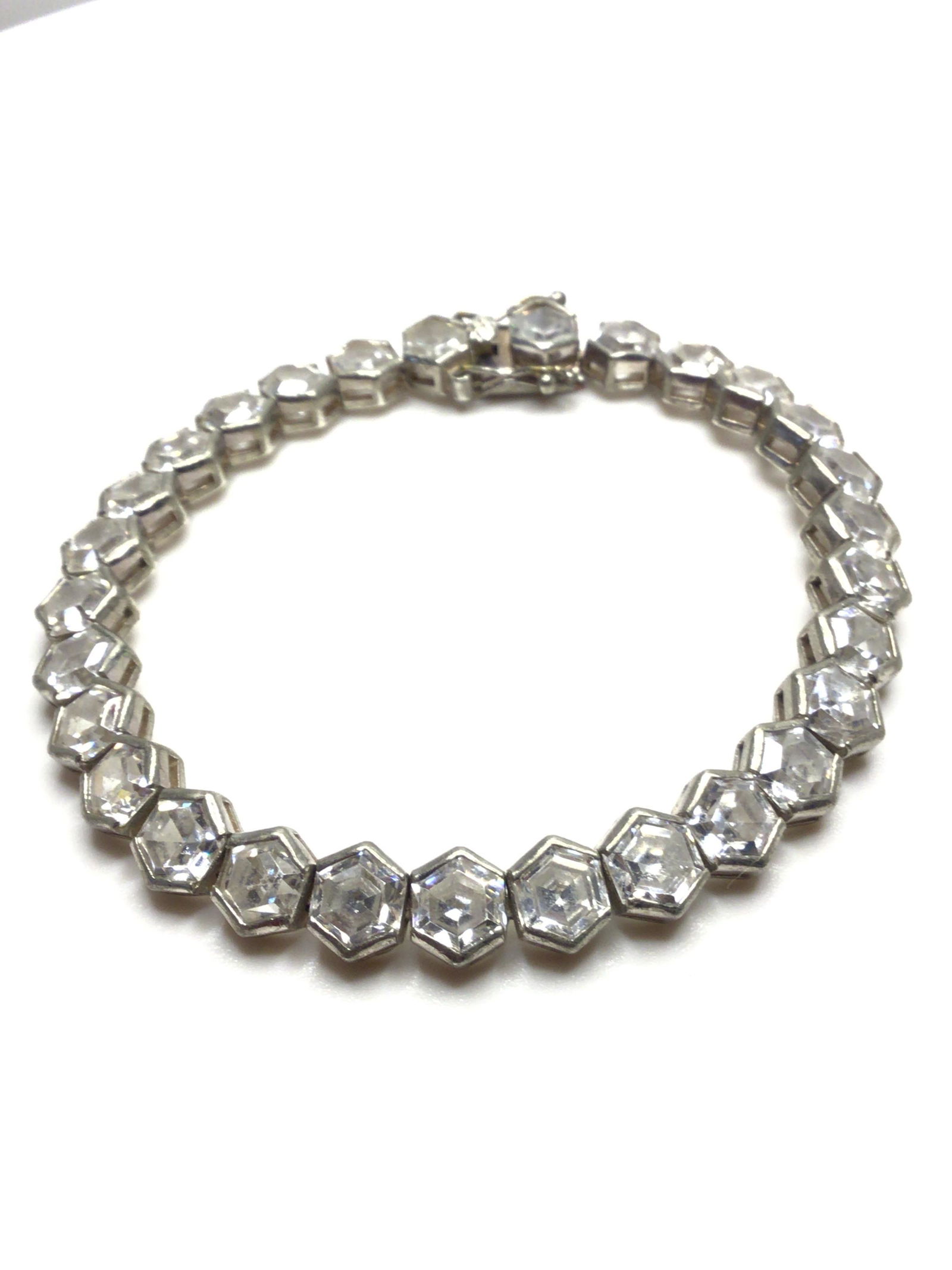 2.4 g sterling silver 18 inch bracelet (1 of 3)