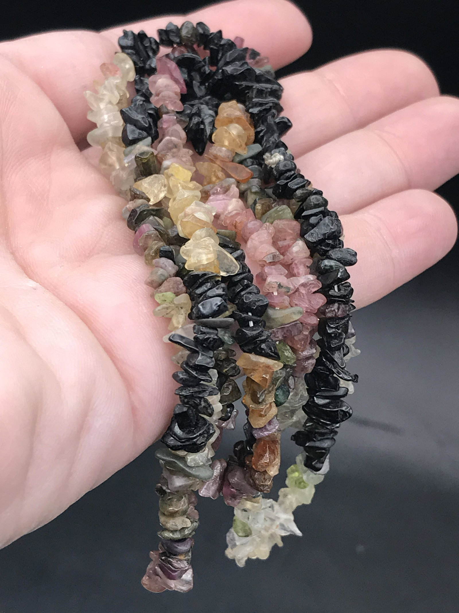 Tourmaline Chipstone Necklace (1 of 4)