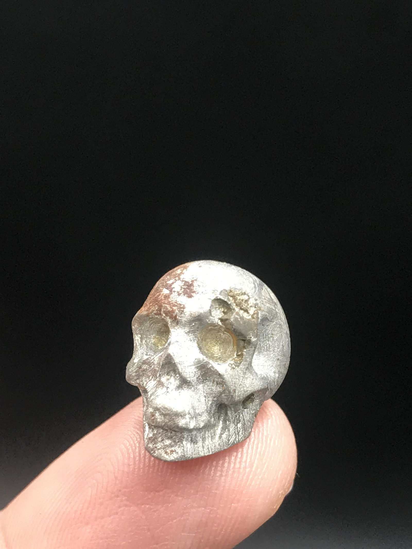 Gibeon Meteorite Skull By Lee Downey