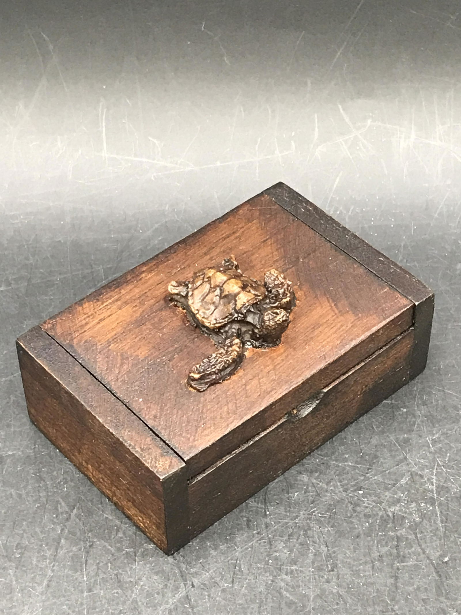 Wood Box with Sea Turtle (1 of 4)