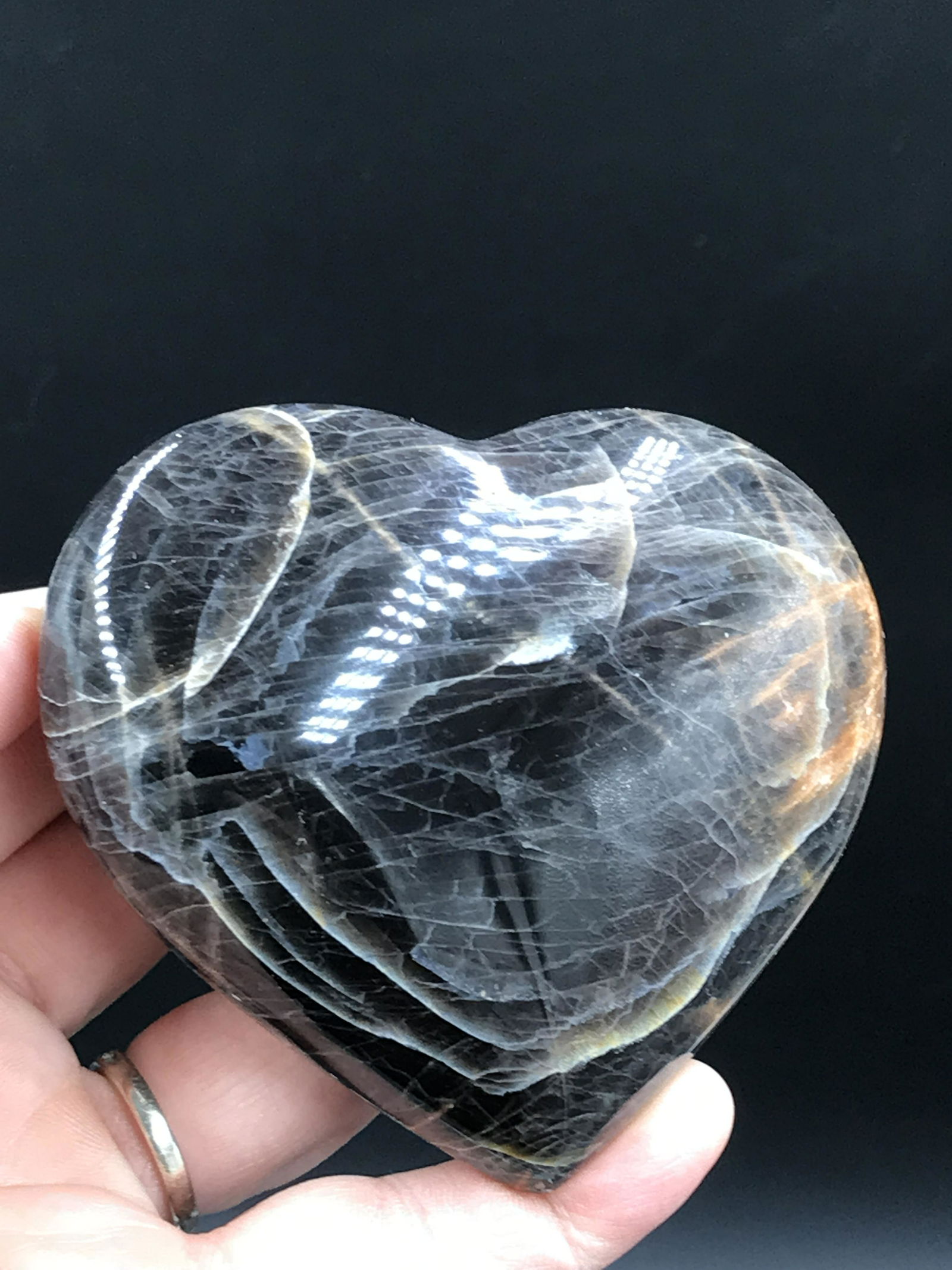 Black Moonstone Heart: Black Moonstone Heart