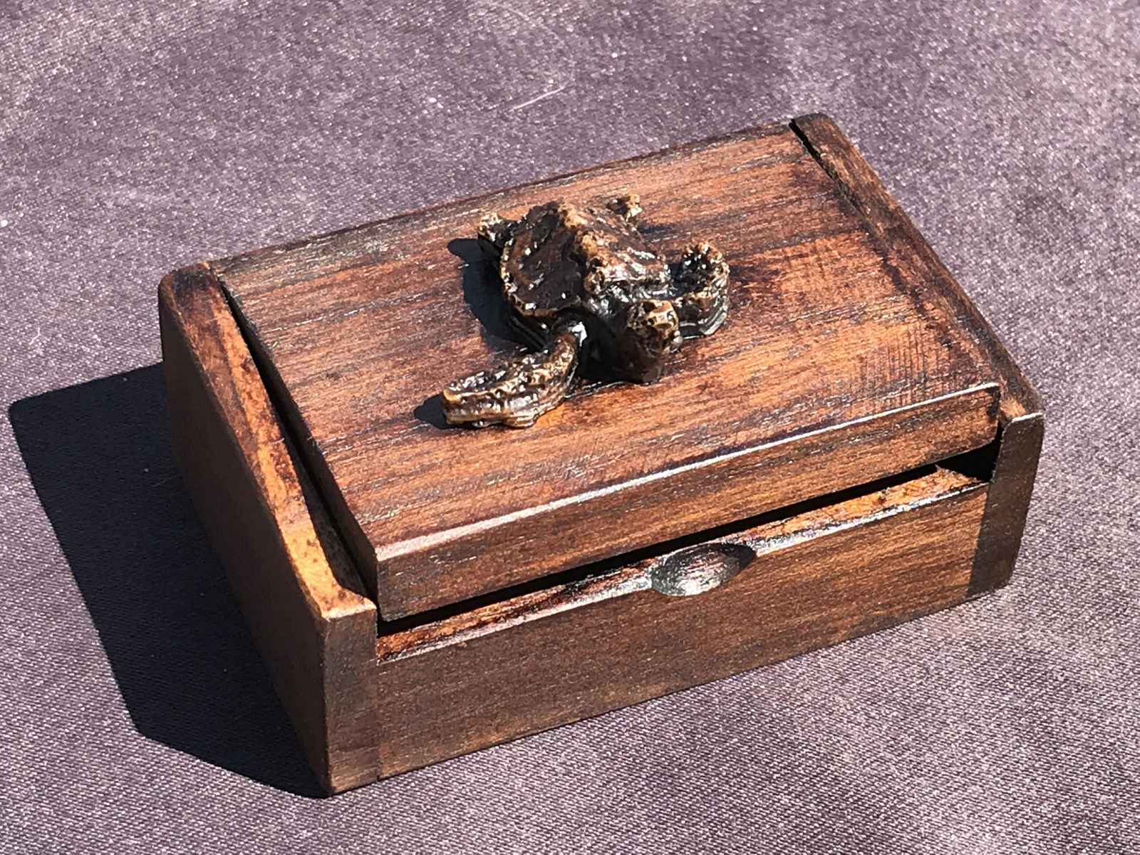 Box, Wood, Natural, Decor, Collectible, (1 of 4)