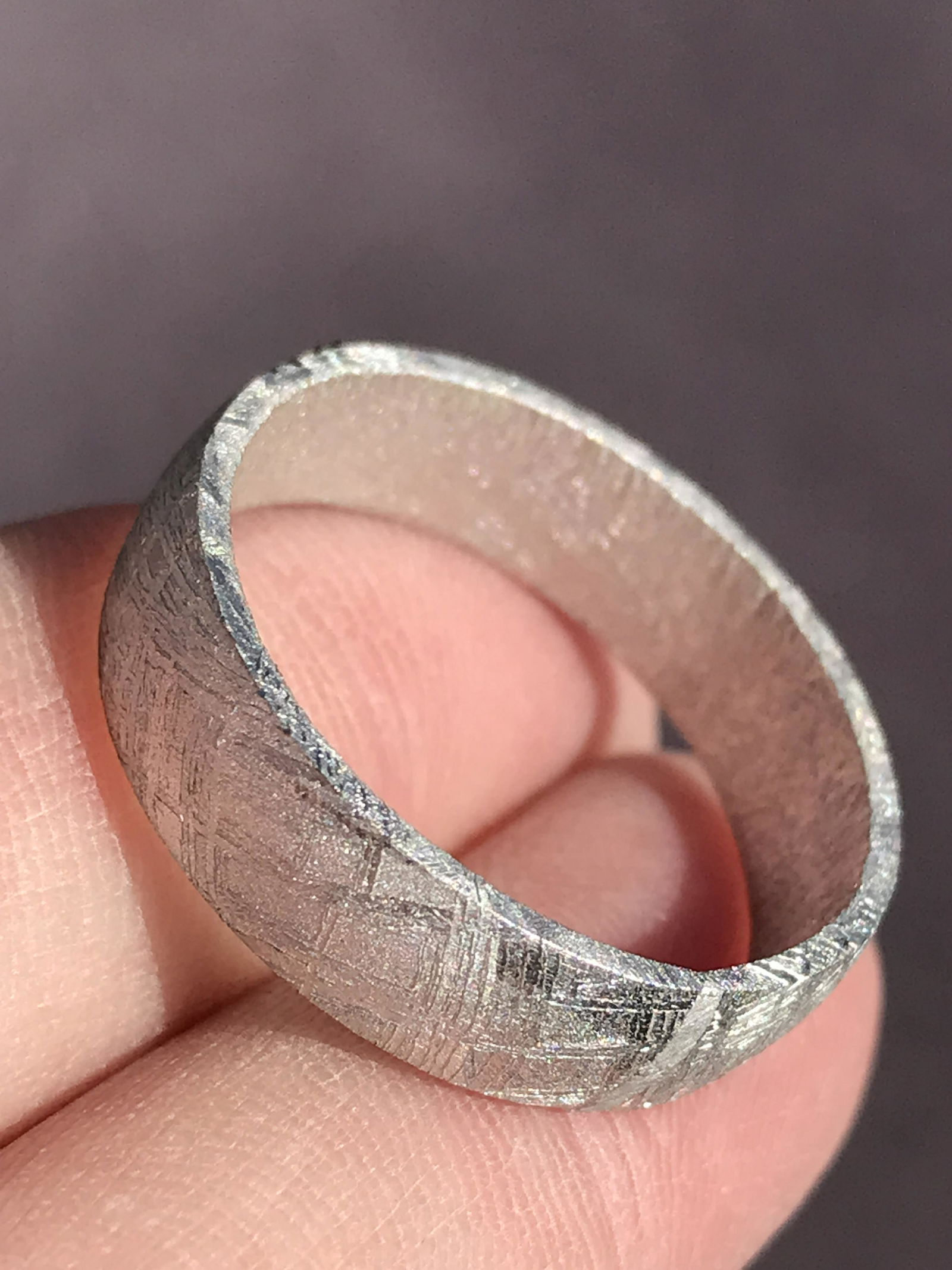 Rock, Meteorite, Natural, Jewelry, Ring, Sterling (1 of 4)