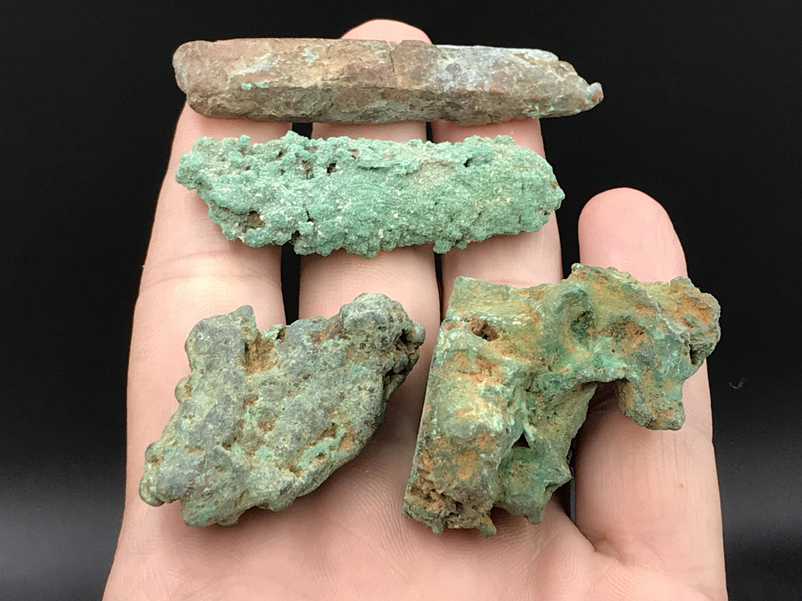 Rock, Crystal, Natural, Collectible, Mineral, Specimen: Copper Old Philadelphia Mine, AR 3oz