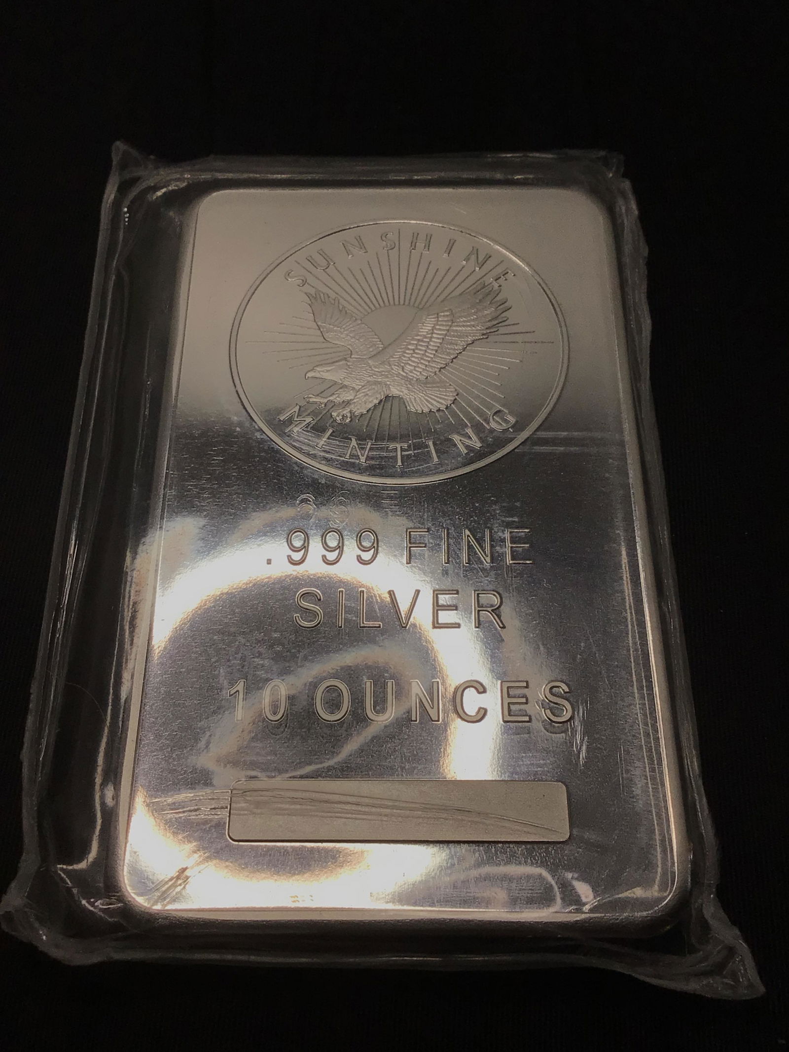 10 Troy Ounce Silver Bar Auction