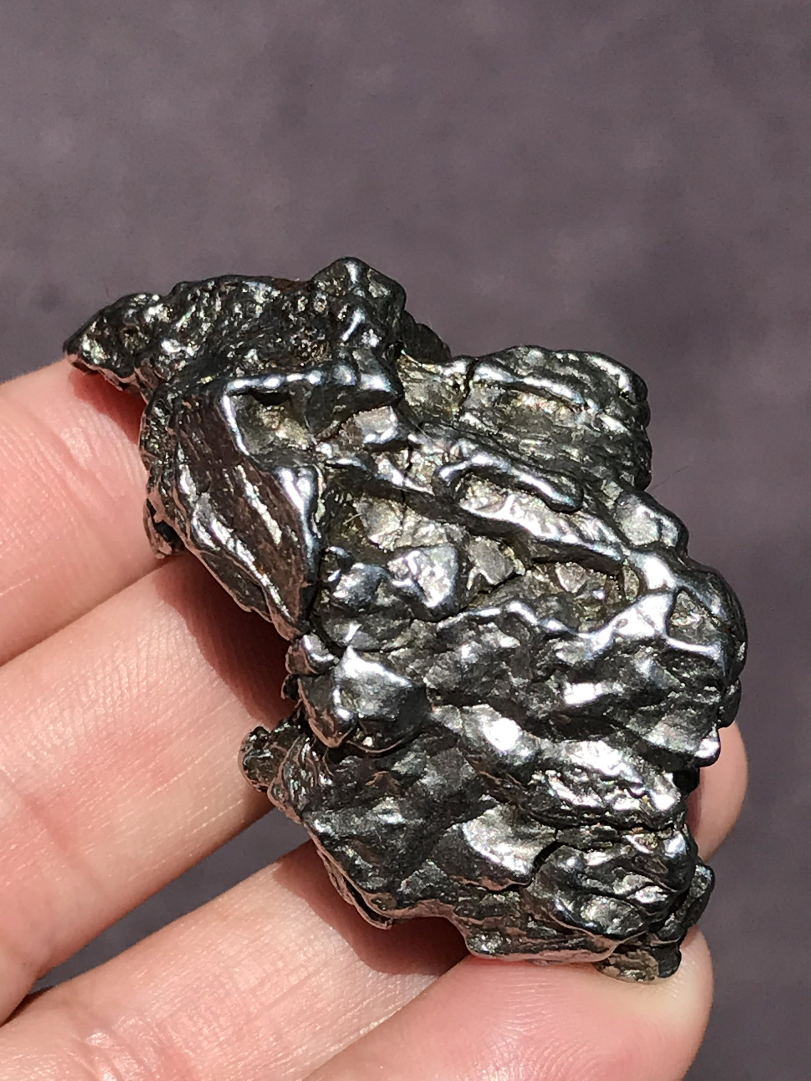 Meteorite, Rock, Crystal, Natural, Collectible, Outerspace: Meteorite: Campo del Cielo Argentina 107g