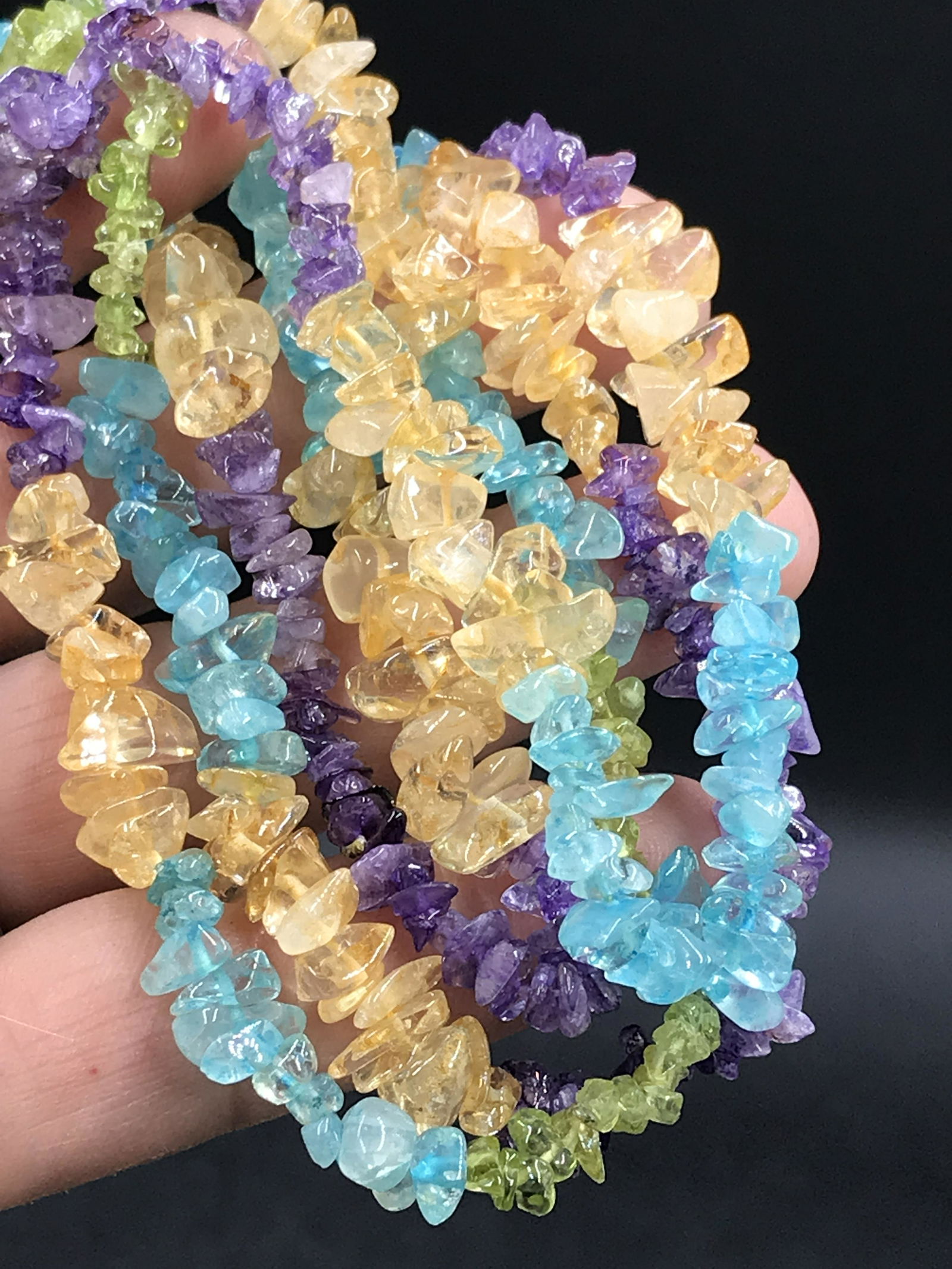 Rock, Crystal, Natural, Jewelry, Necklace, Chipstone, Chakra (1 of 4)