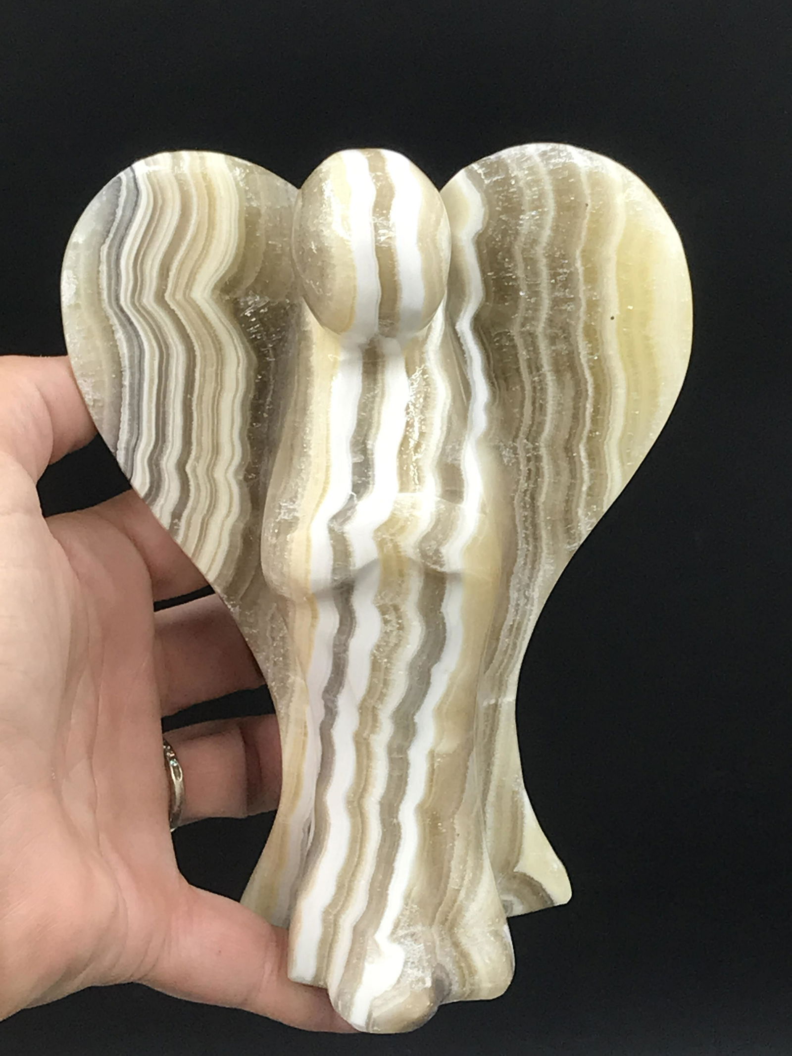 Rock, Crystal, Natural, Decor, Collectible, Carving, Angel (1 of 5)