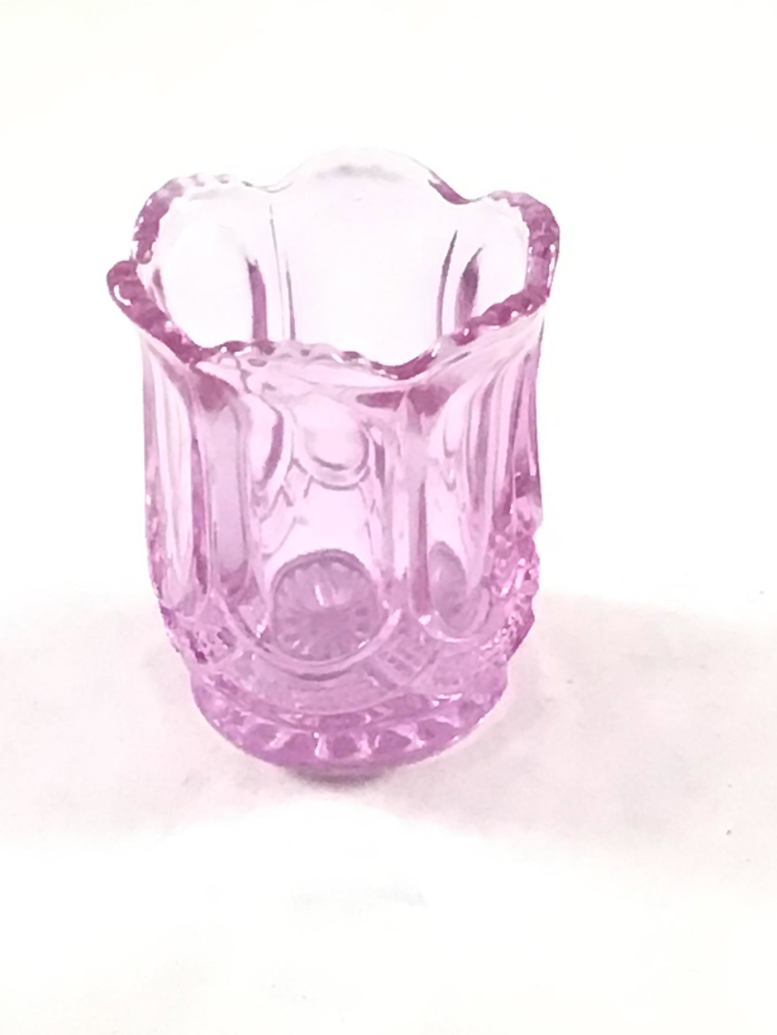 Purple toothpick holder: Purple toothpick holder