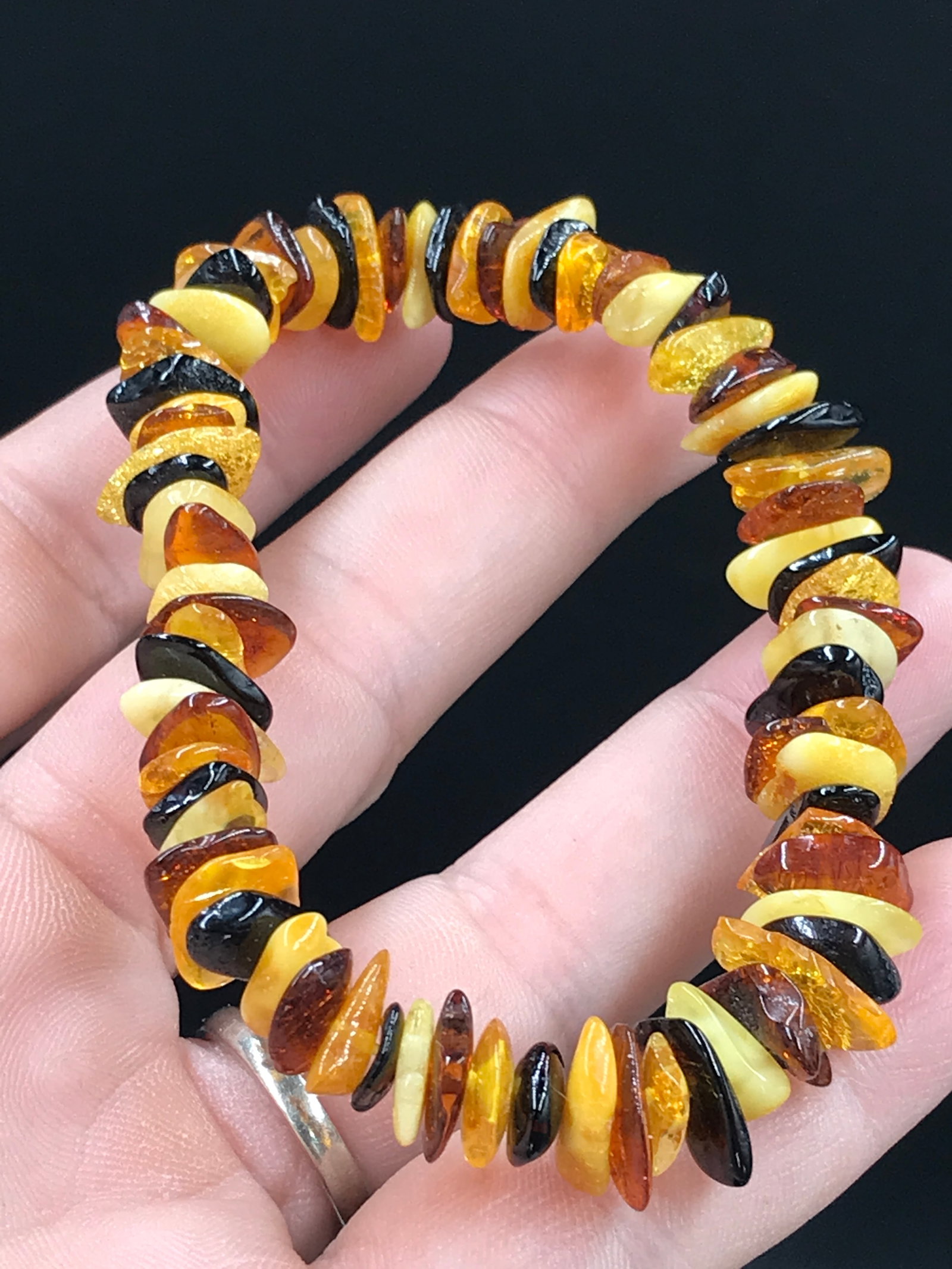 Amber, Fossil, Natural, Collectible, Specimen, Baltic, Bracelet (1 of 4)