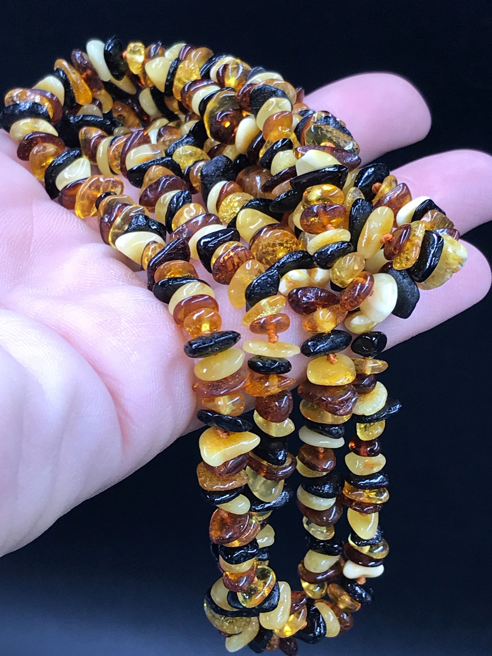 Amber, Fossil, Natural, Collectible, Specimen, Baltic, Necklace (1 of 4)