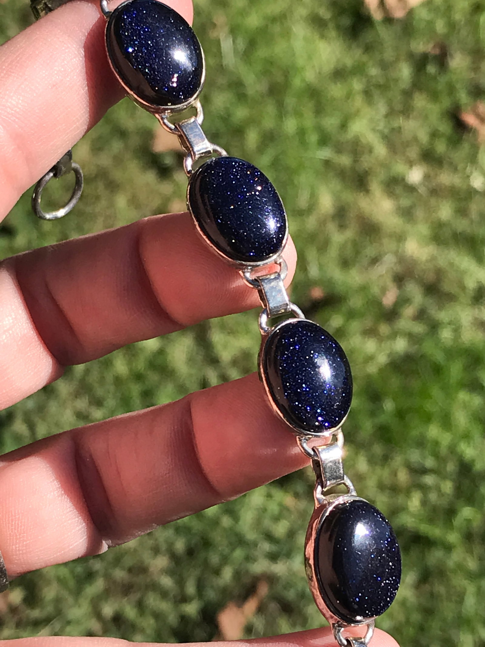 Rock, Crystal, Natural, Jewelry, Bracelet, Sterling (1 of 5)