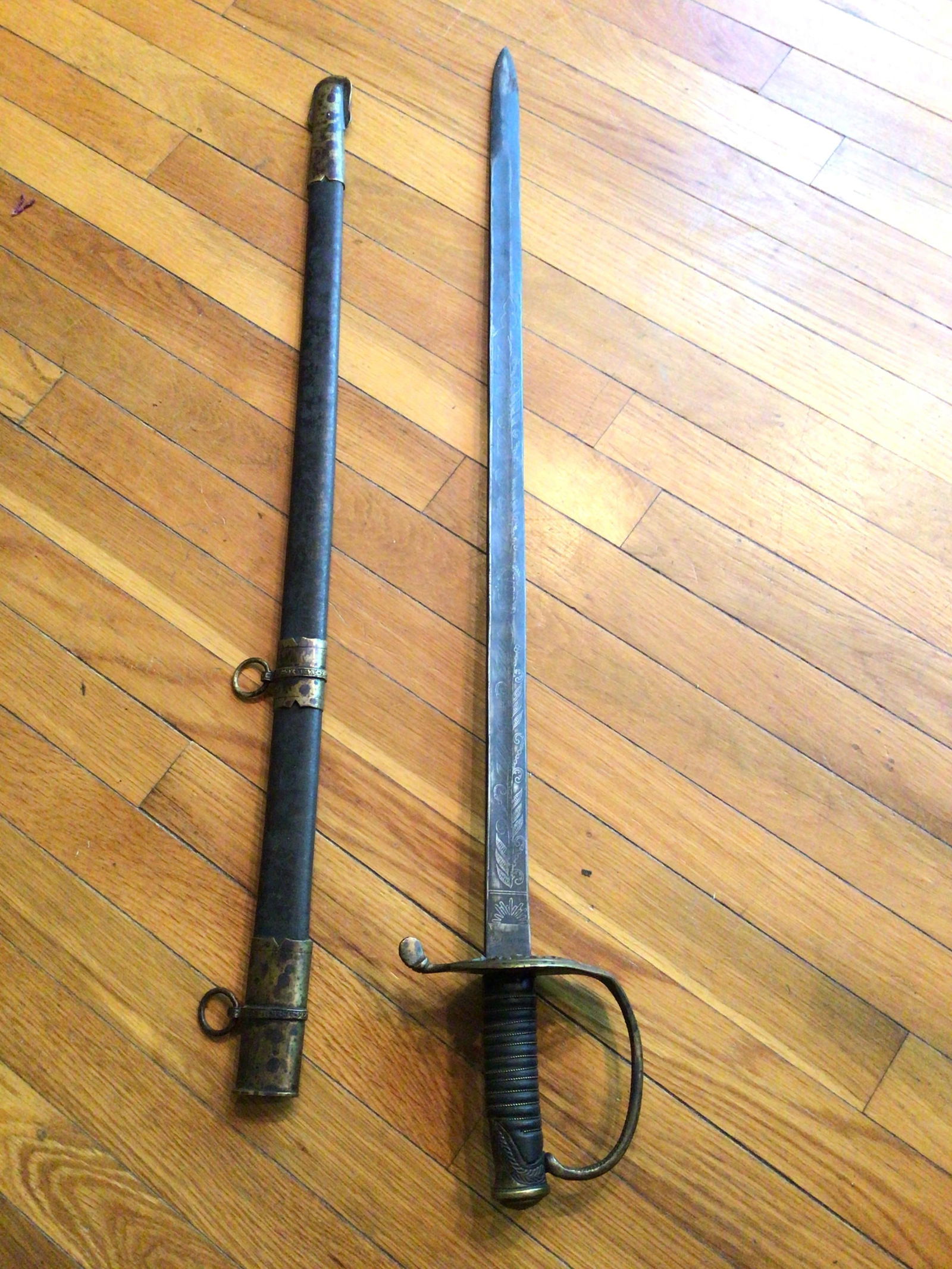 W.J.  McElroy CSA sword (1 of 9)