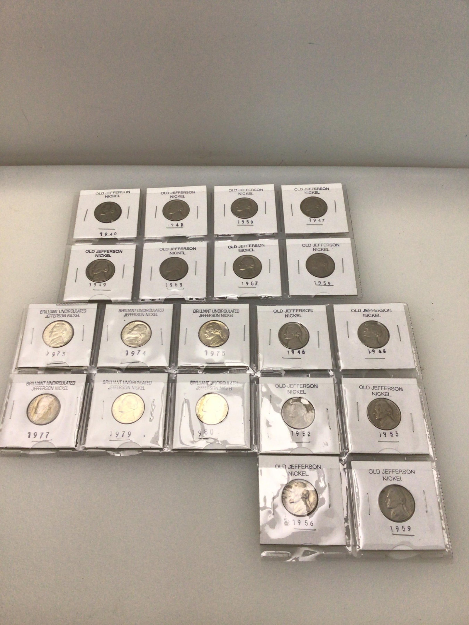 Old Jefferson nickel collection (1 of 7)