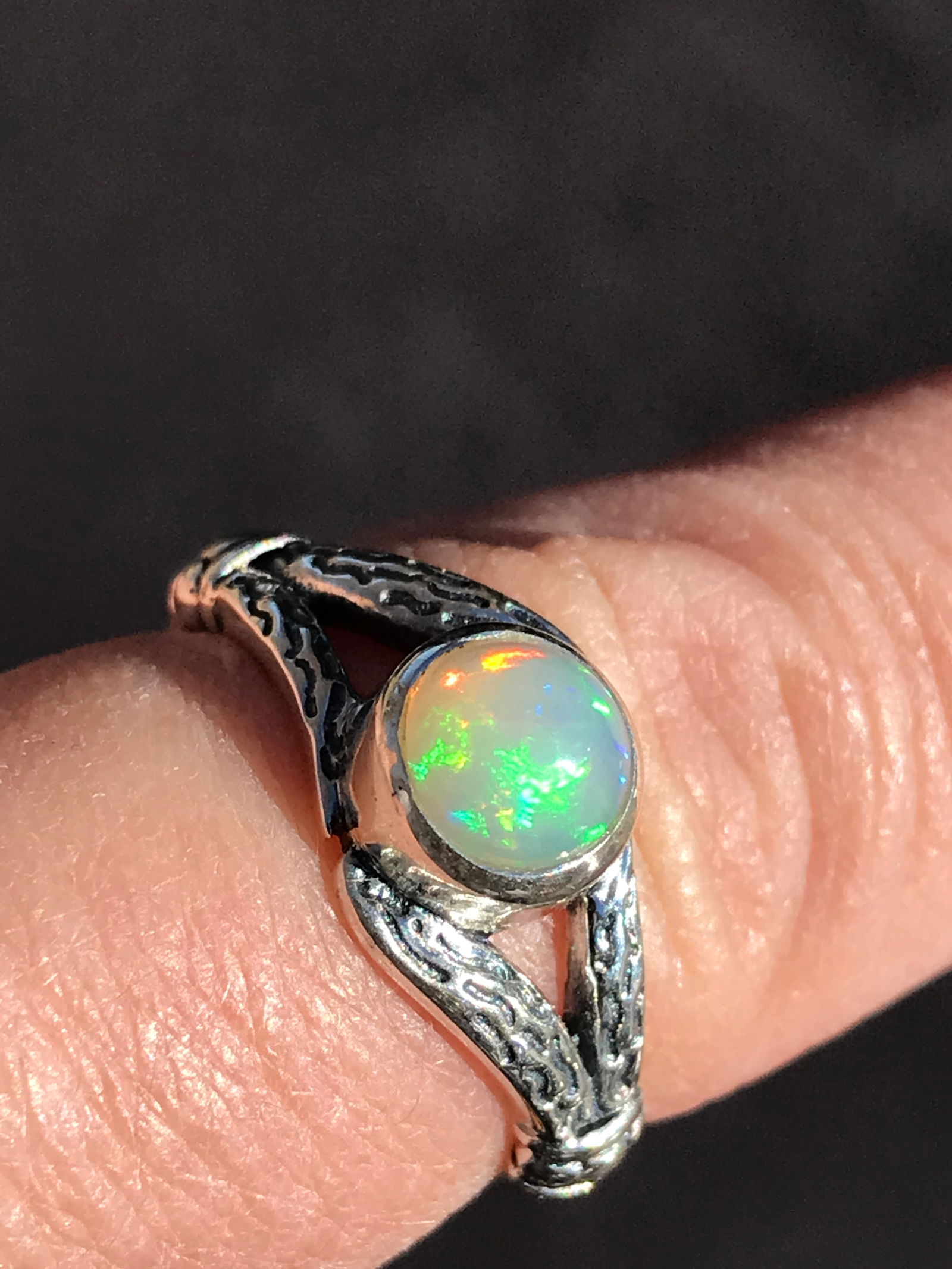 Rock, Crystal, Natural, Jewelry, Ring, Sterling (1 of 4)