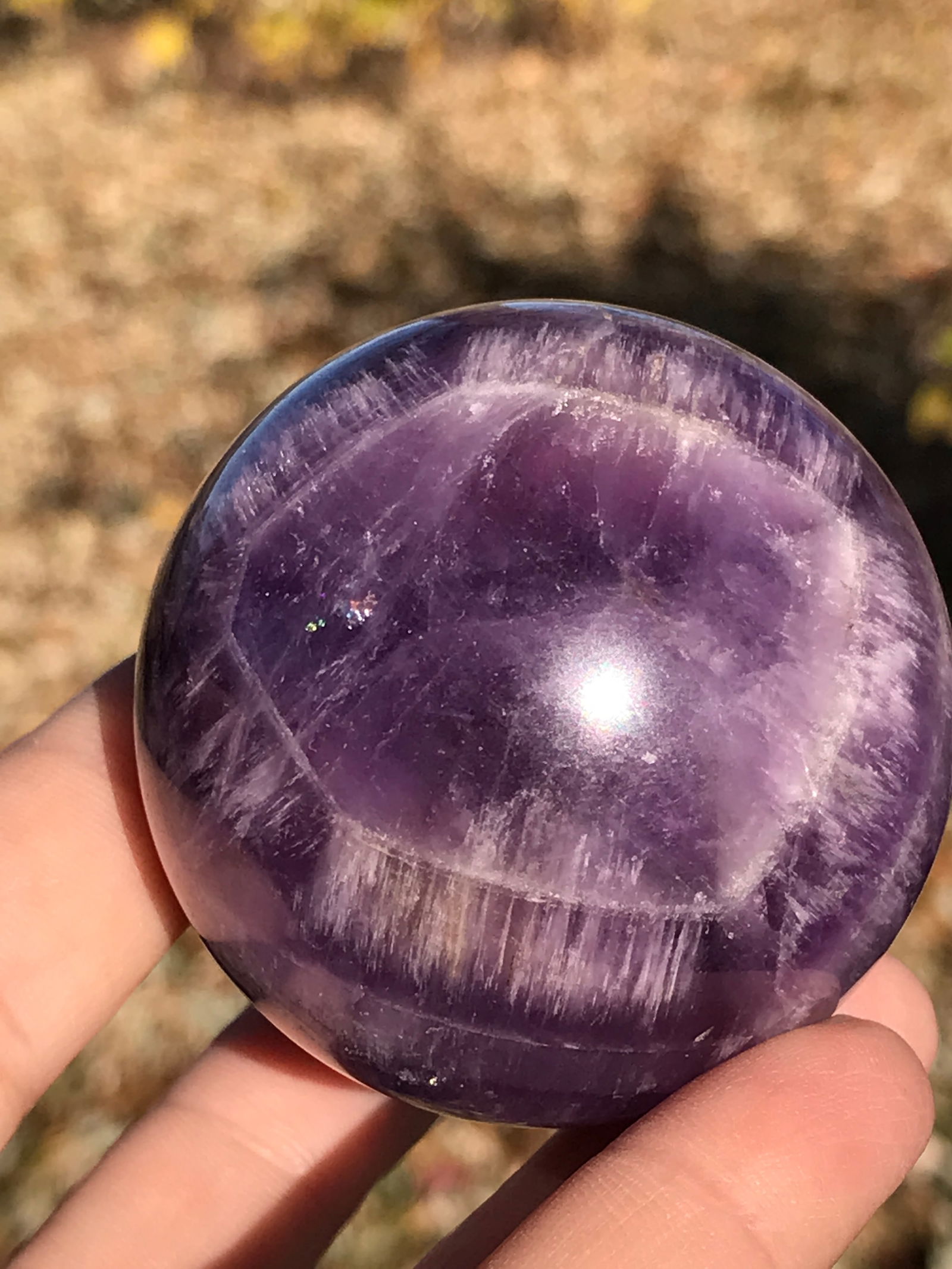 Rock, Crystal, Natural, Decor, Collectible, Carving, Sphere (1 of 5)