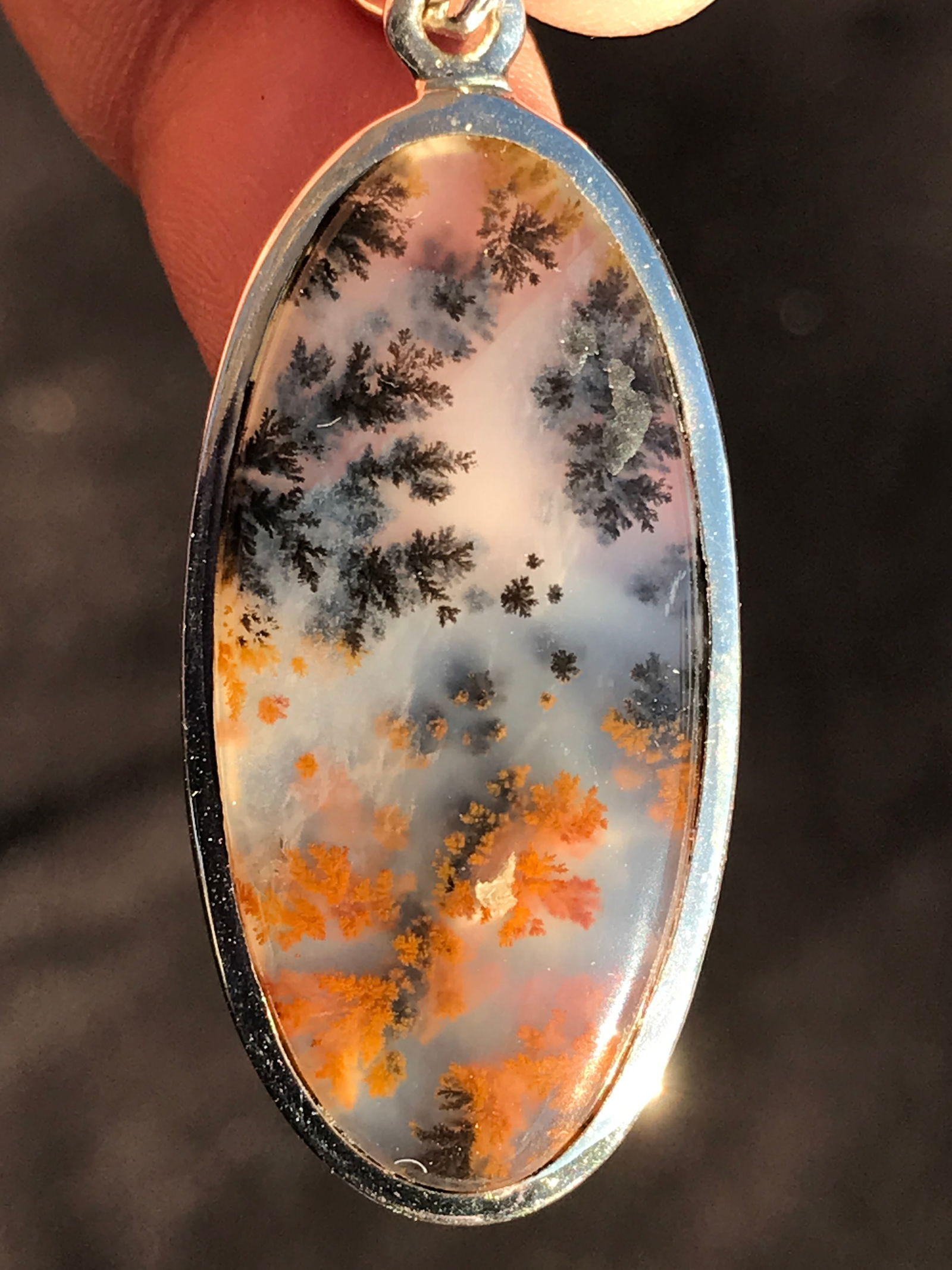 Rock, Crystal, Natural, Jewelry, Pendant, Sterling (1 of 5)