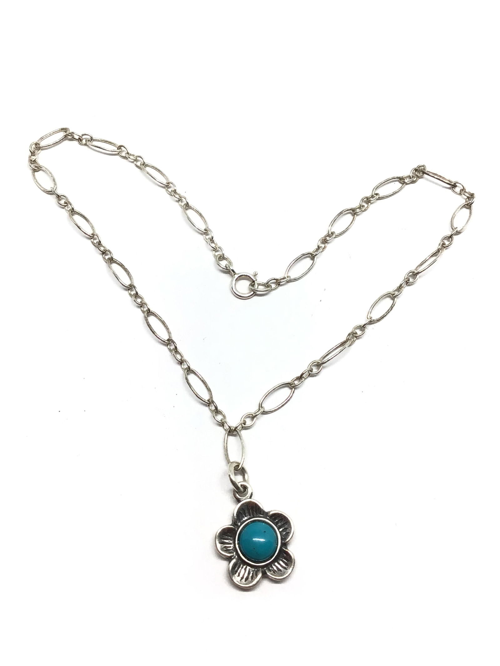 Sterling silver bracelet or necklace (1 of 3)