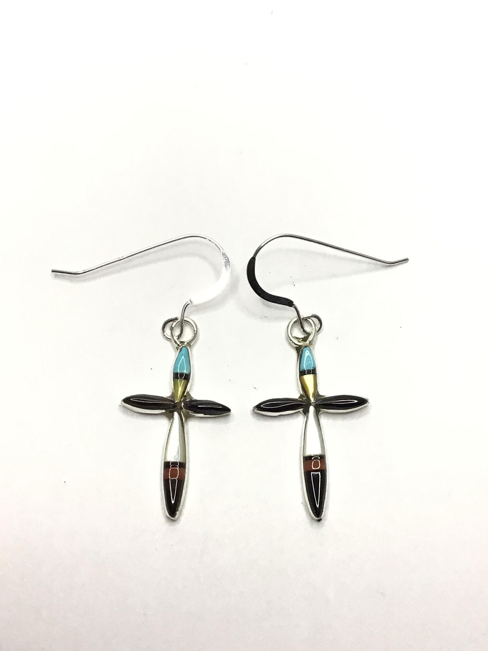 Zuni handmade earrings (1 of 3)