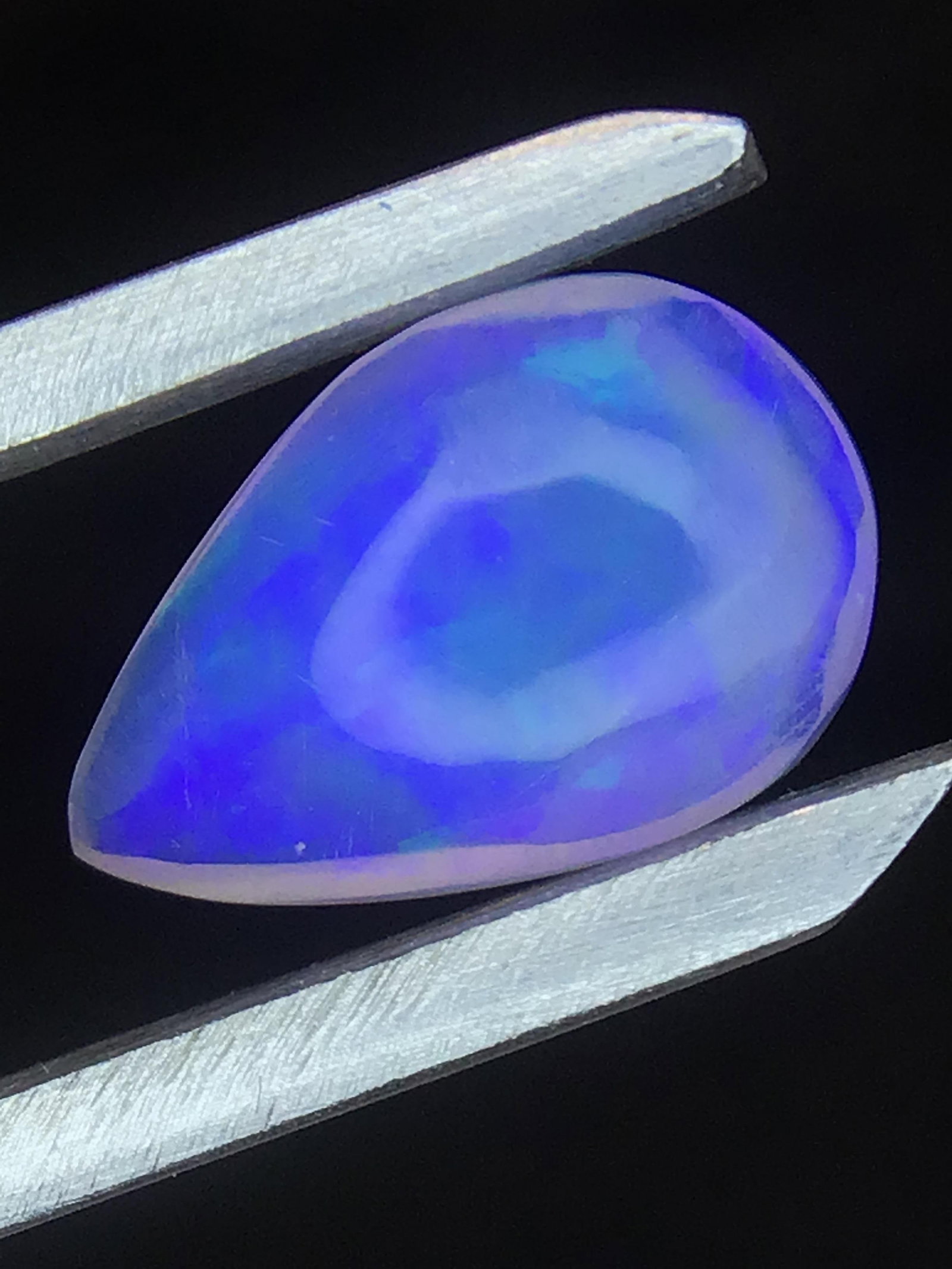 Opal 1.45 ct: Cabochon cut Opal from Ethiopia. 1.45 ct. .29 grams