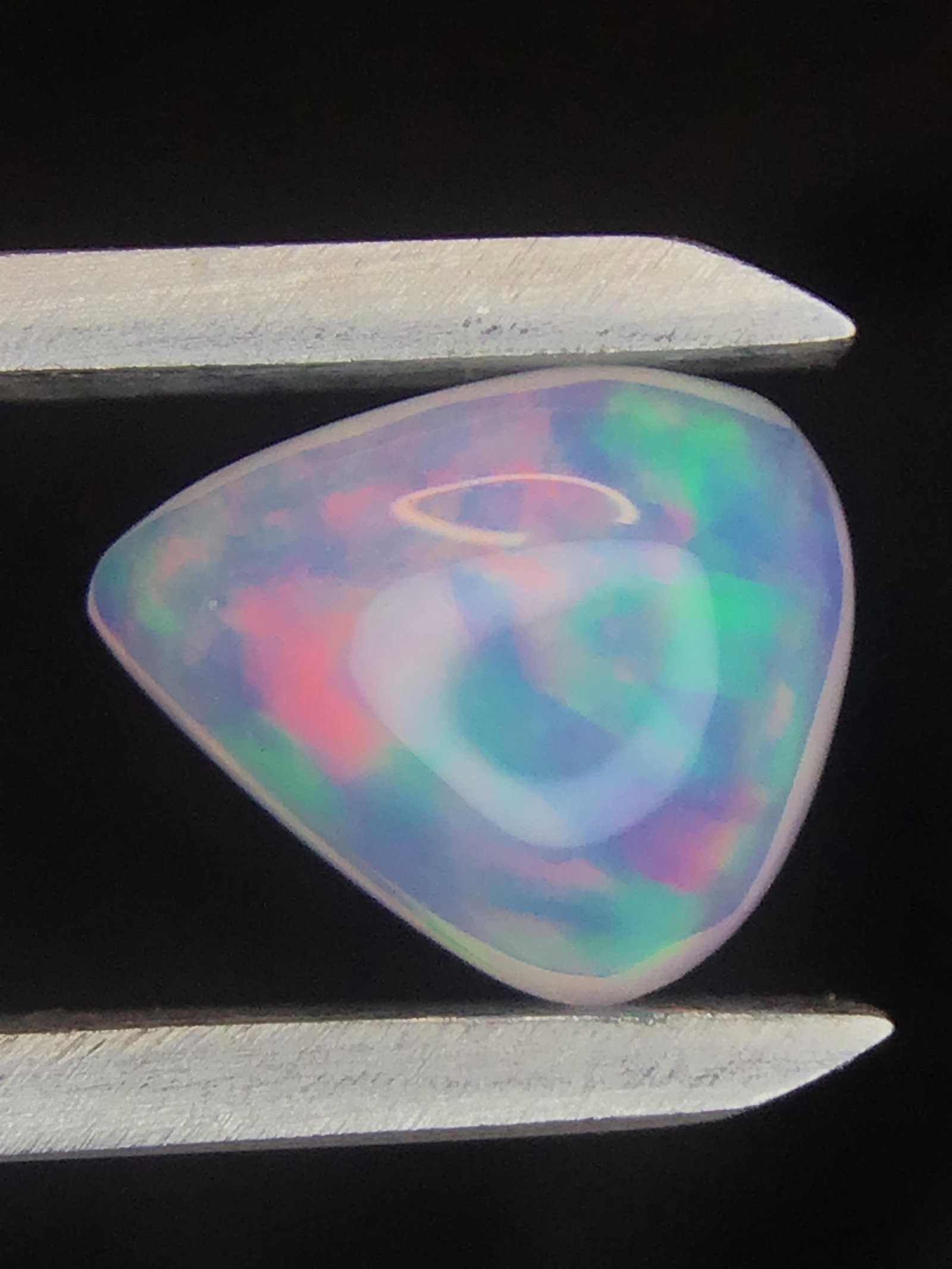 Opal 2.10 ct: Cabochon cut Opal from Ethiopia. 2.10 ct. .42 grams