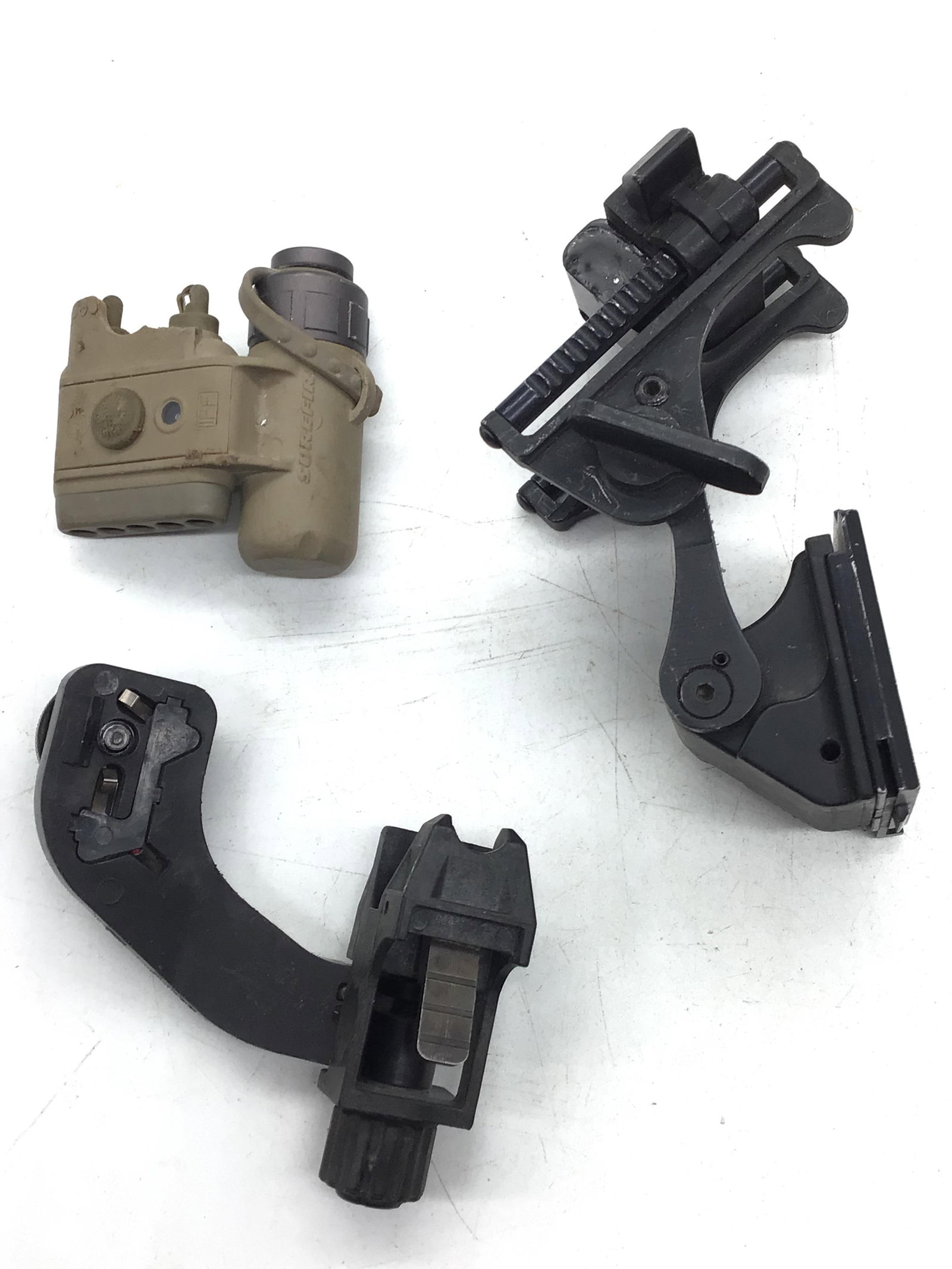 Norotos Rhino and J-arm Helmet mount, surefire (1 of 5)