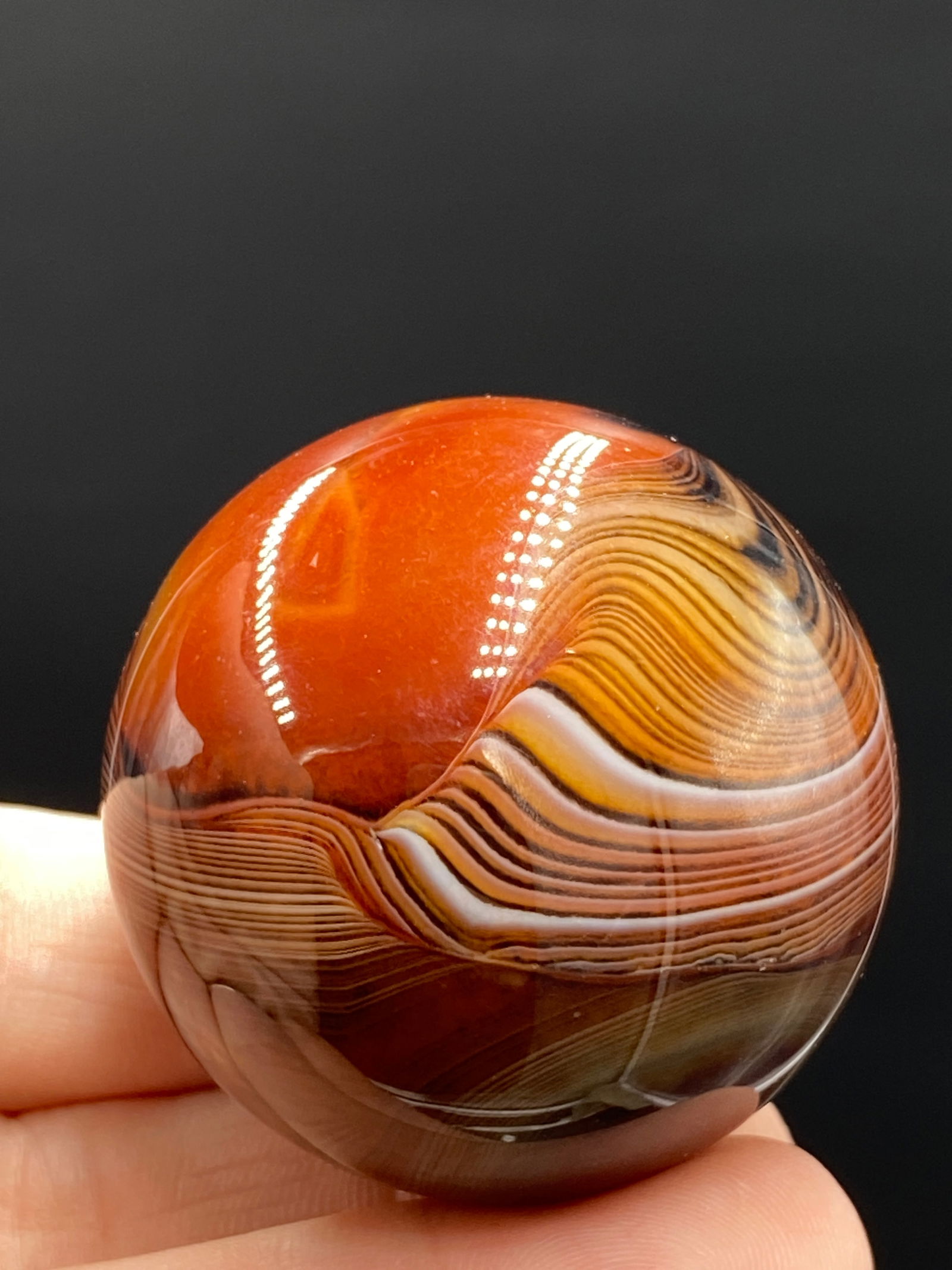 Rock, Crystal, Natural, Decor, Collectible, Carving, Sphere (1 of 5)