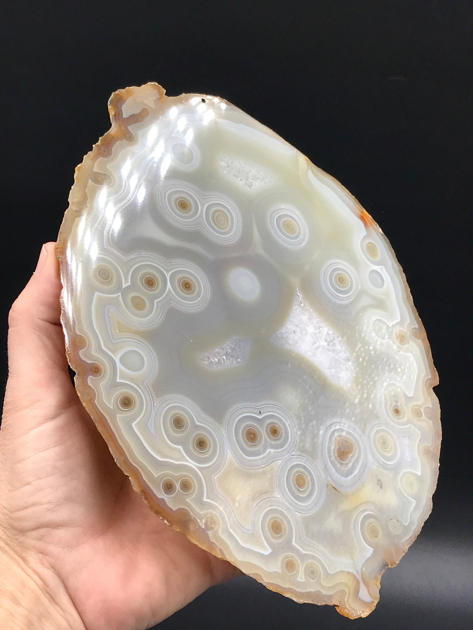 Agate, Rock, Crystal, Natural, Collectible, Multi-Eye (1 of 5)