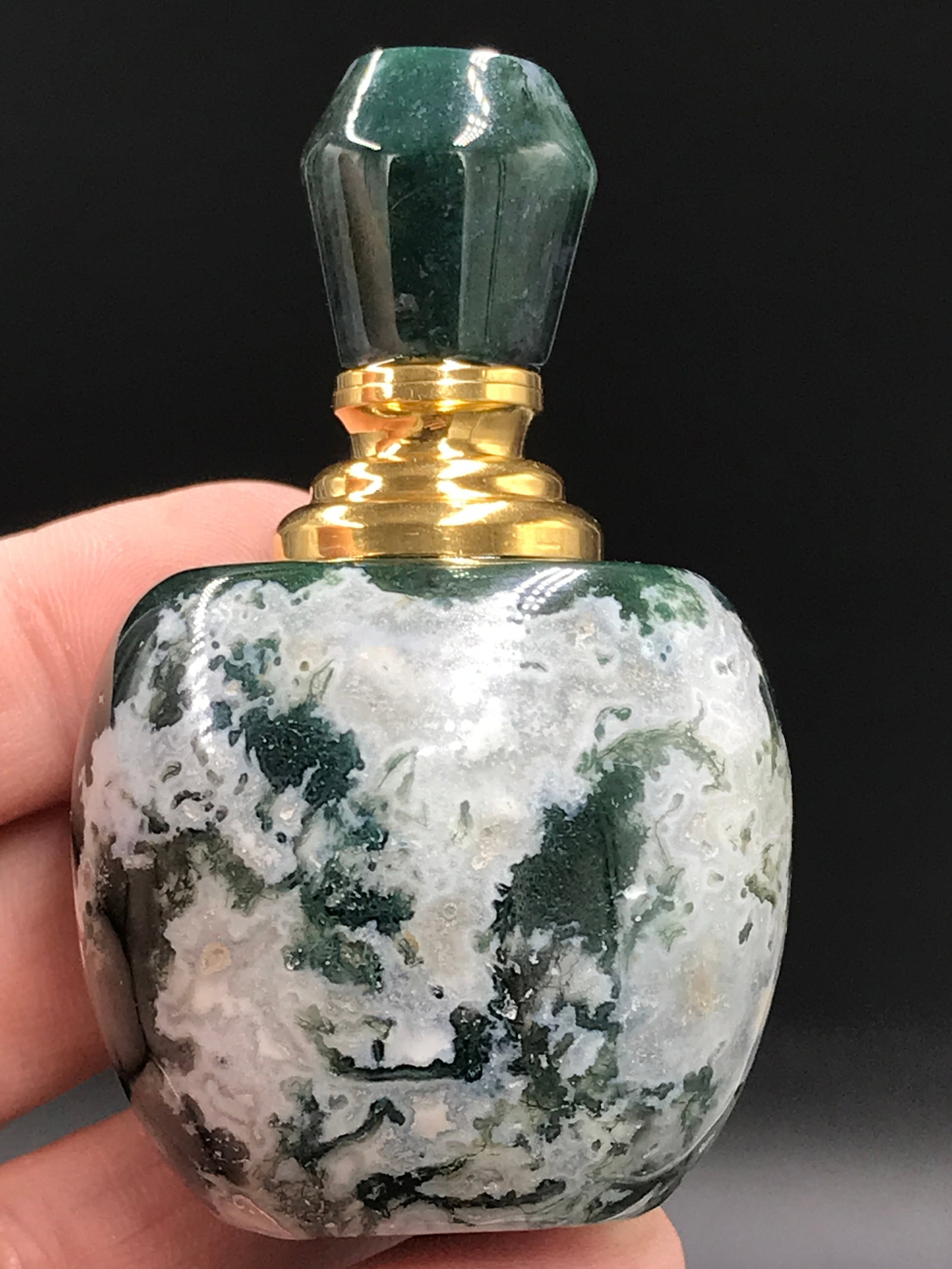 Rock, Crystal, Natural, Decor, Collectible, Carving, Perfume Bottle (1 of 3)