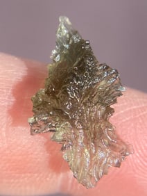 Tektite, Impact Glass, Crystal, Natural, Collectible, Moldavite
