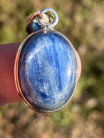 Rock, Crystal, Natural, Jewelry, Pendant, Sterling