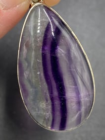 Rock, Crystal, Natural, Jewelry, Pendant, Sterling