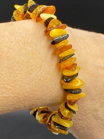 Amber, Baltic, Natural, Collectible, Bracelet, Jewelry