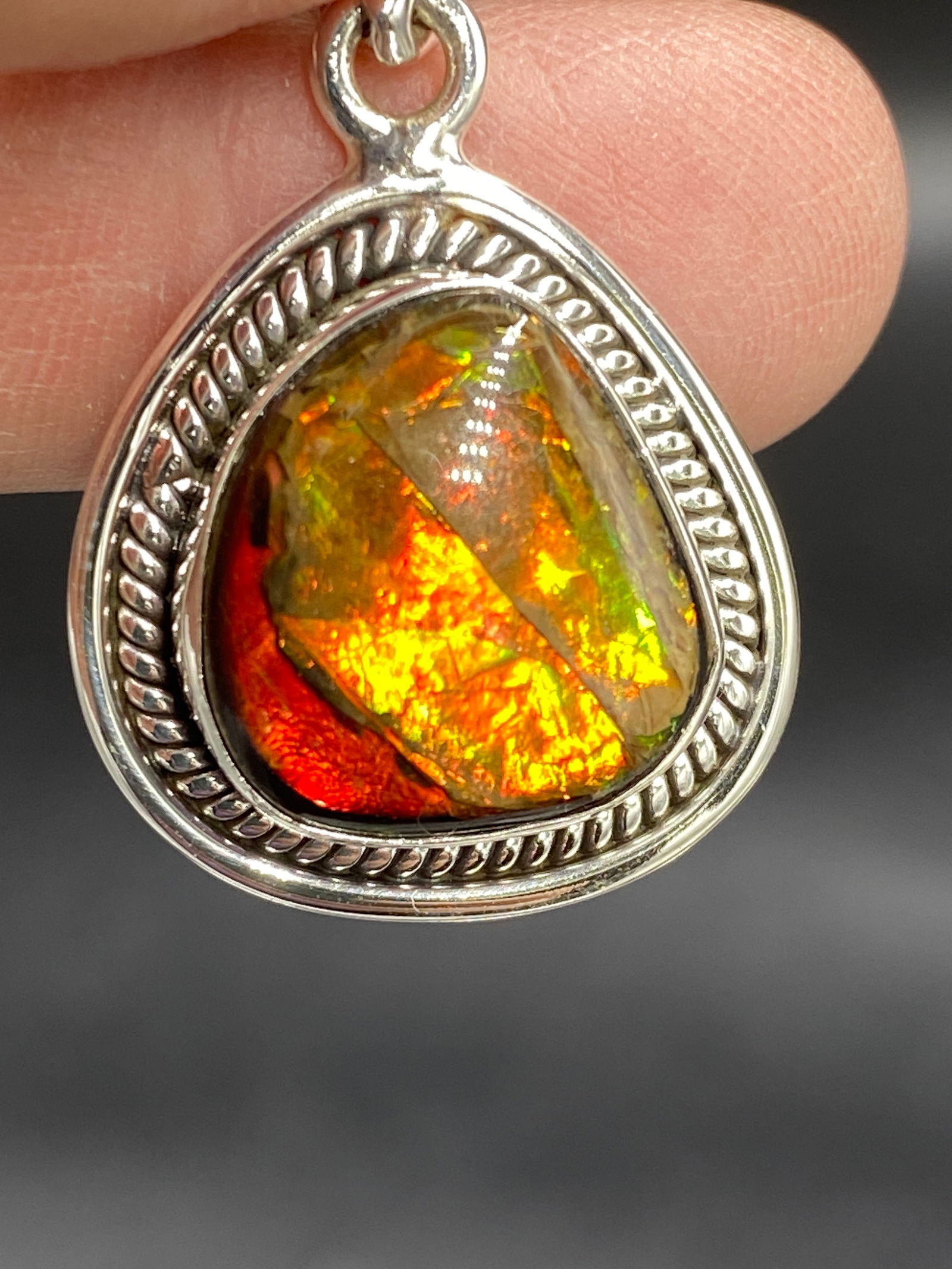 Rock, Crystal, Natural, Jewelry, Pendant, Sterling (1 of 4)