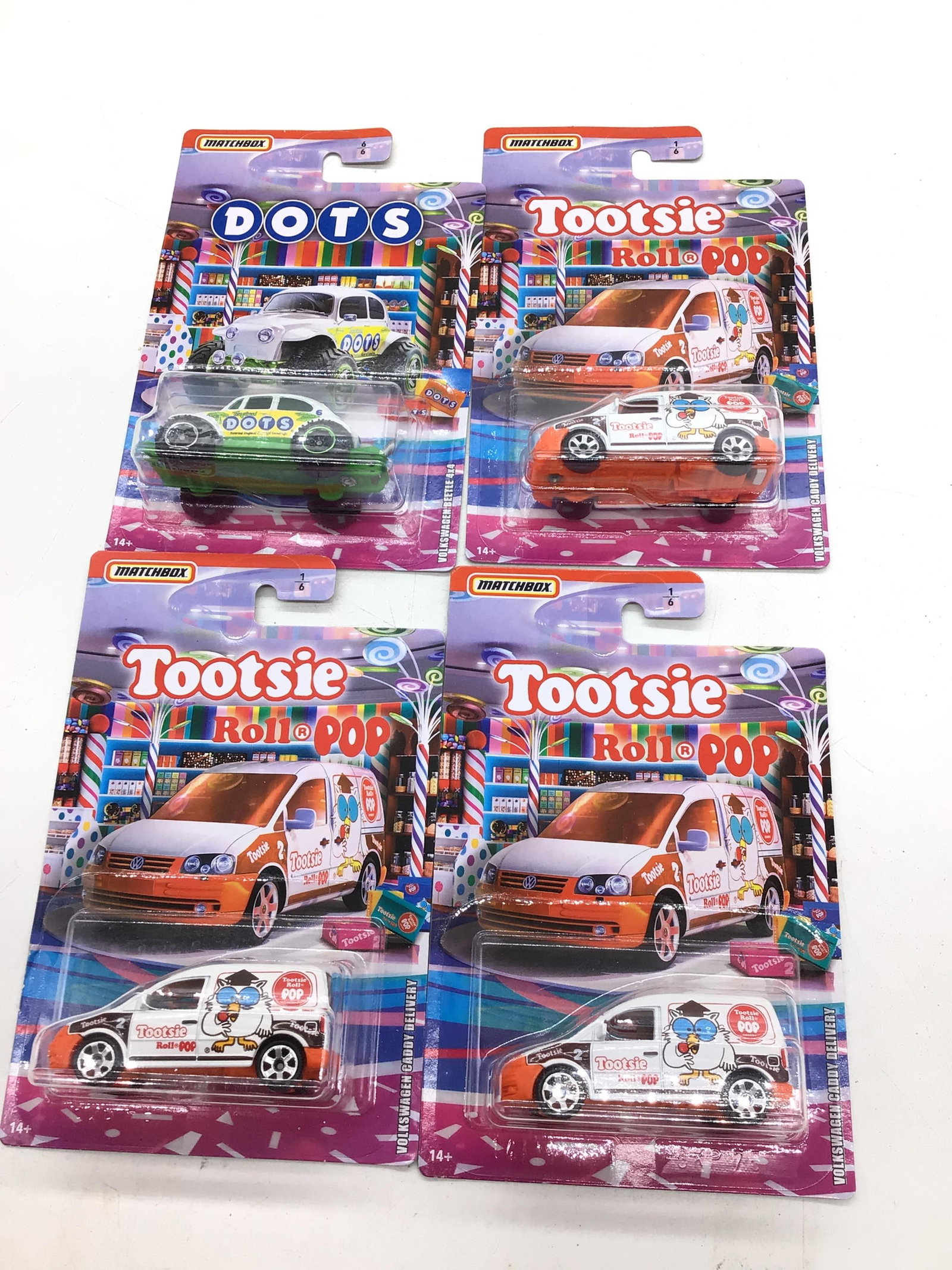 Matchbox Dots and Tootsie roll pop: Matchbox Dots and Tootsie roll pop