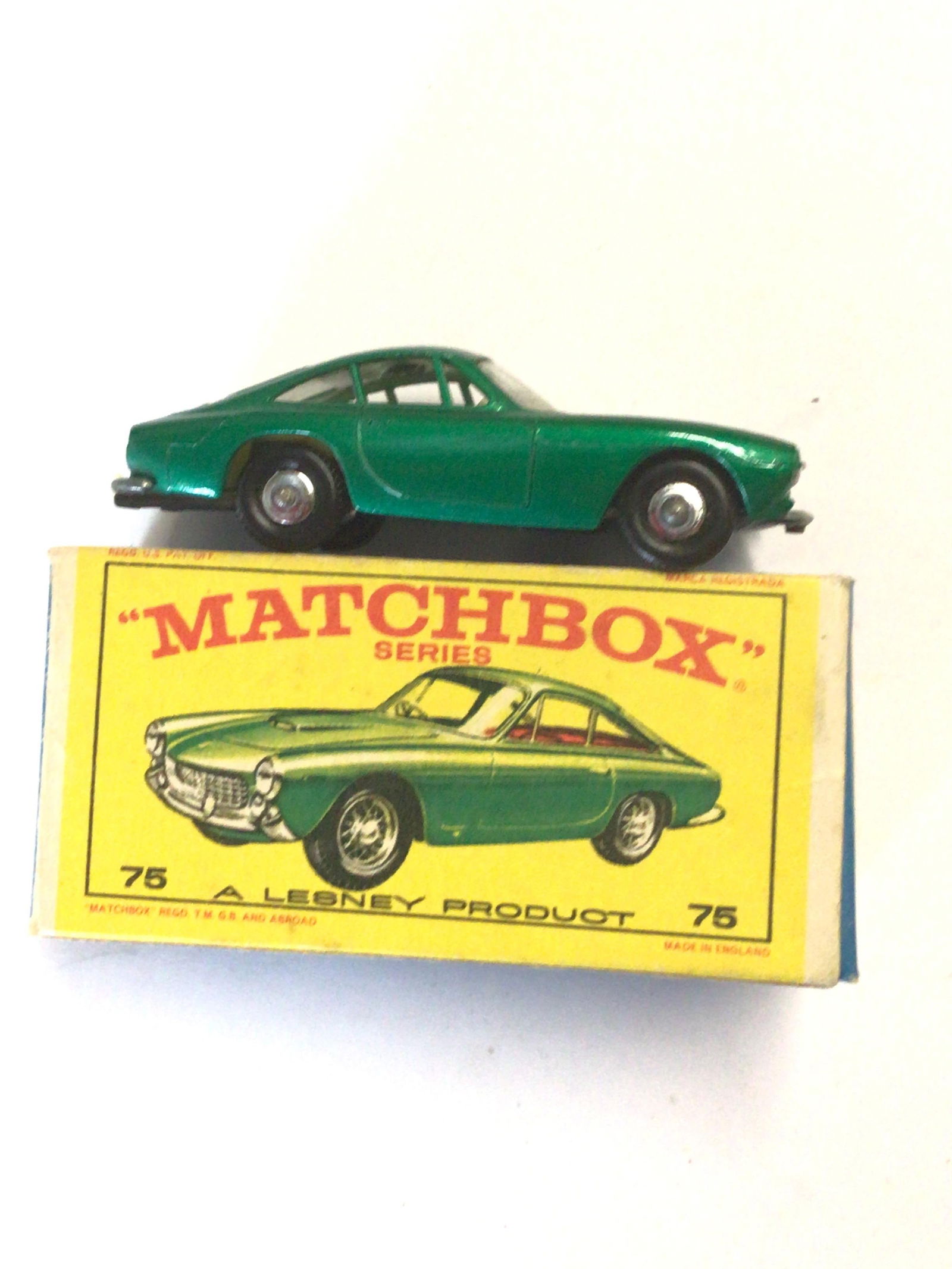 Vintage matchbox Ferrari Berlinetta (1 of 2)