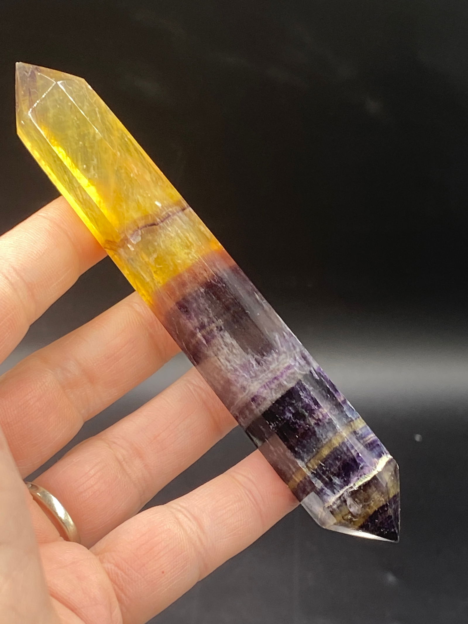 Rock, Crystal, Natural, Decor, Collectible, Carving, Wand (1 of 5)