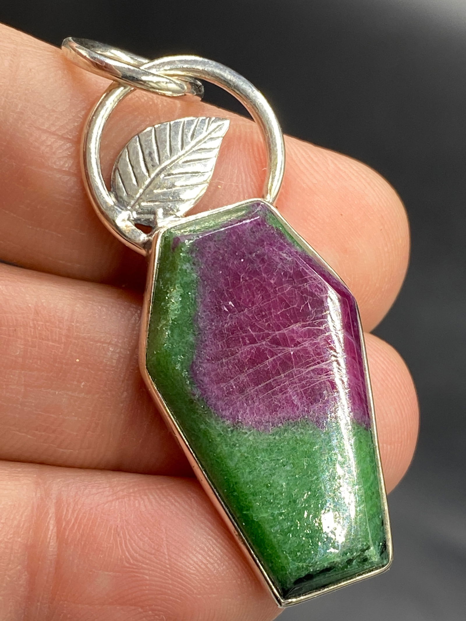 Rock, Crystal, Natural, Jewelry, Pendant, Sterling (1 of 4)