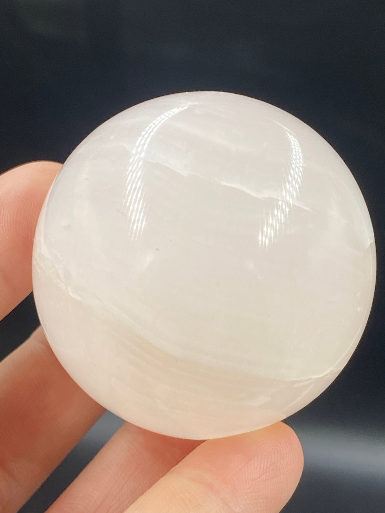 Rock, Crystal, Natural, Decor, Collectible, Carving, Sphere, Fluorescent (1 of 4)