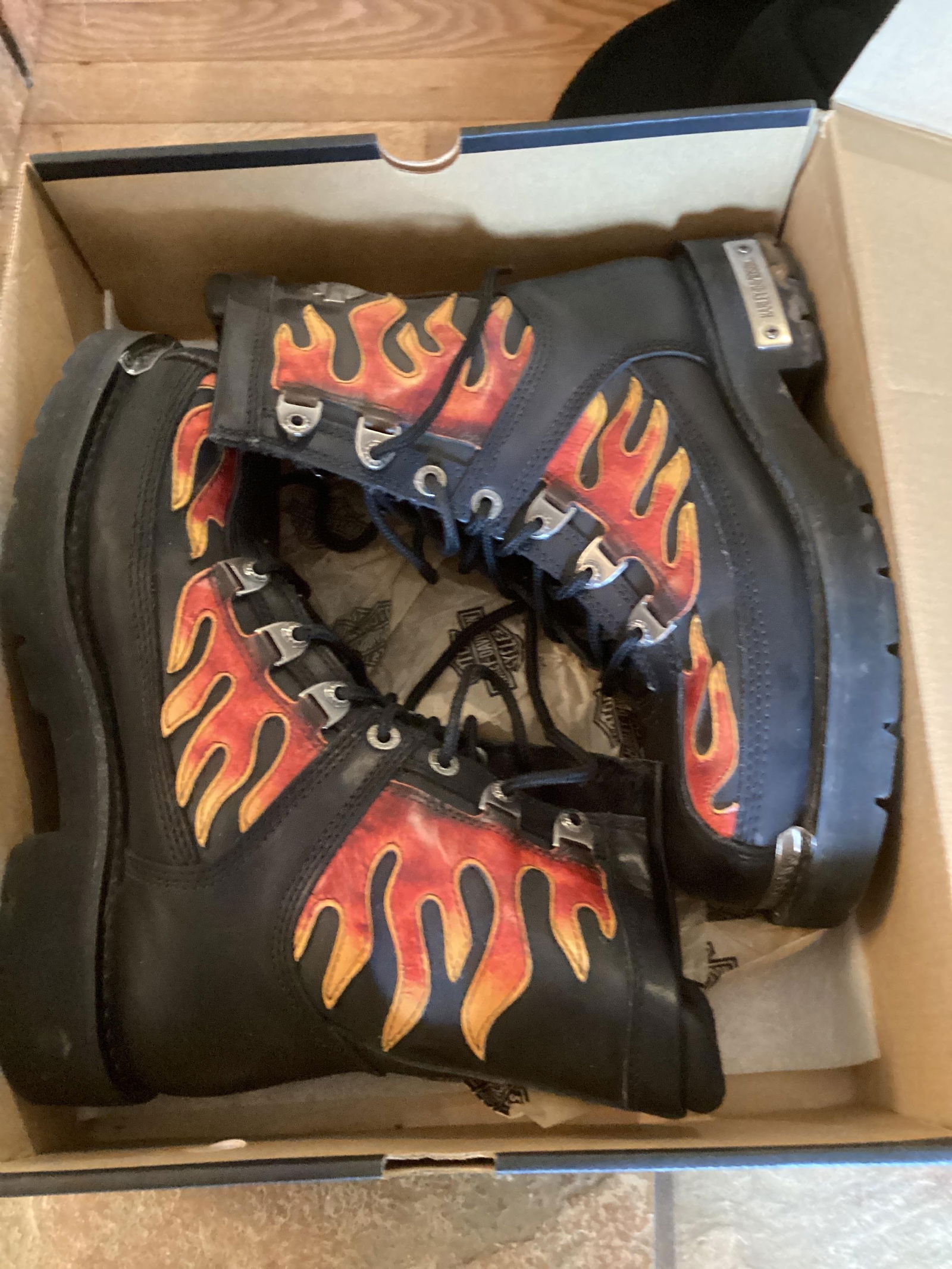 Men’s Harley Davidson boots size 8.5. (1 of 4)