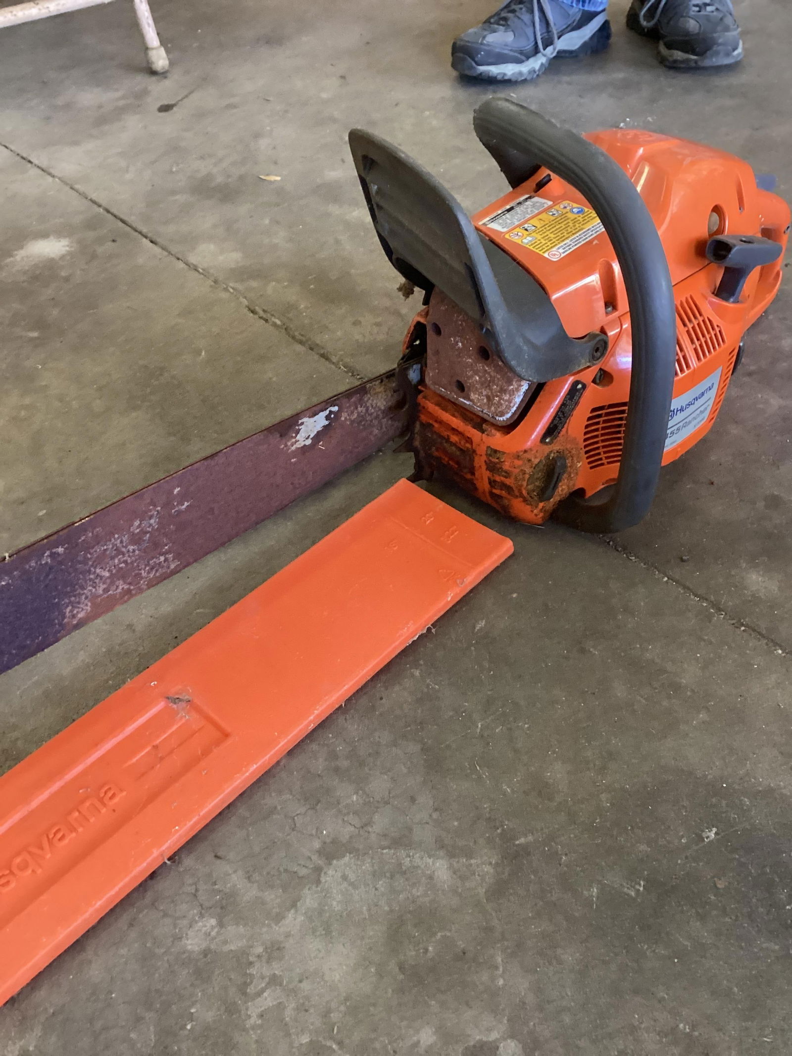 Husqvarna 455 chainsaw: Pick up ONLY