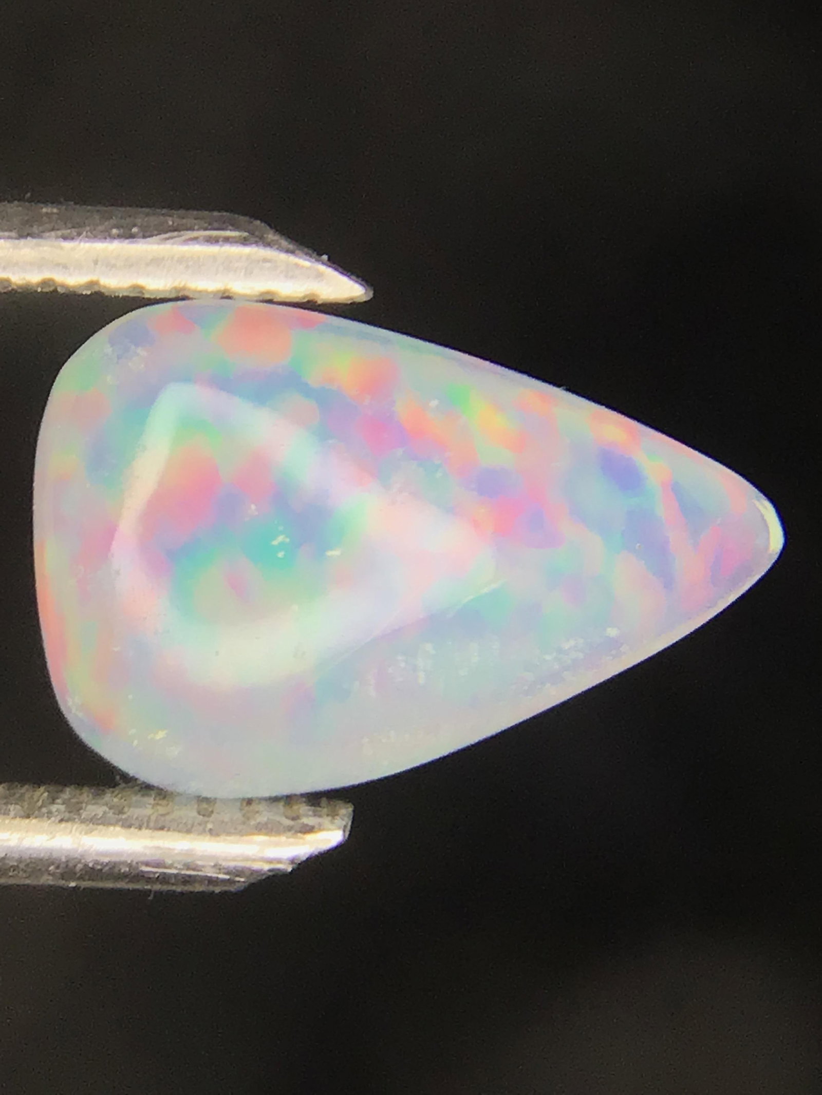 Opal gemstone: Cabochon cut Opal from Ethiopia. 2.70 carats.