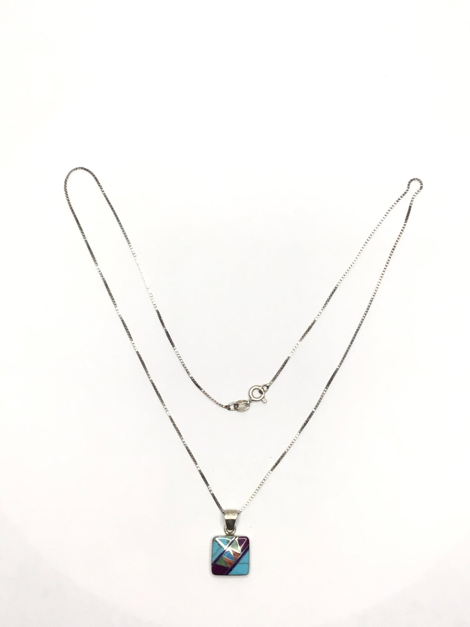 Artisan made necklace with pendant (1 of 4)