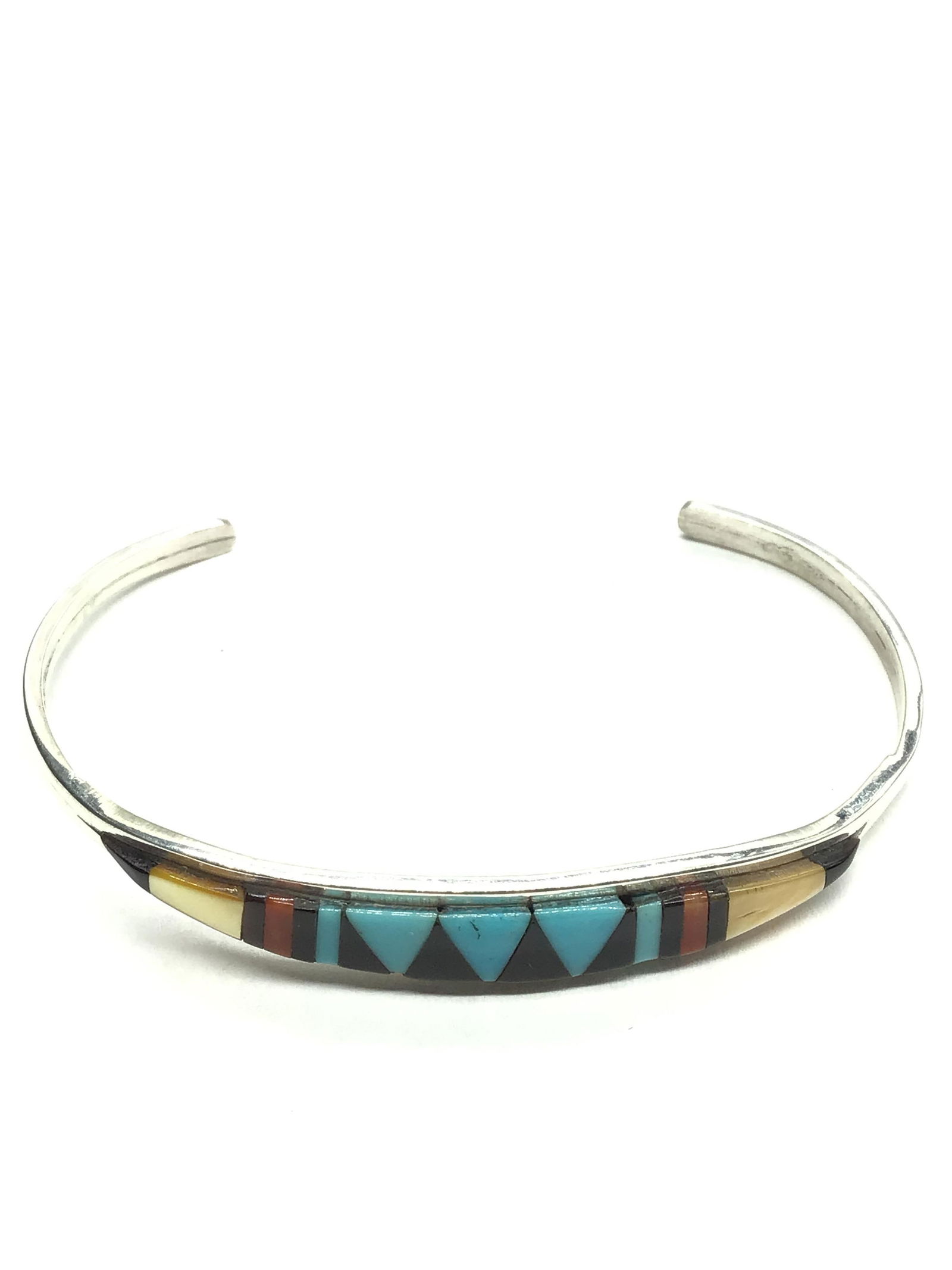 Zuni handmade bracelet cuff (1 of 3)