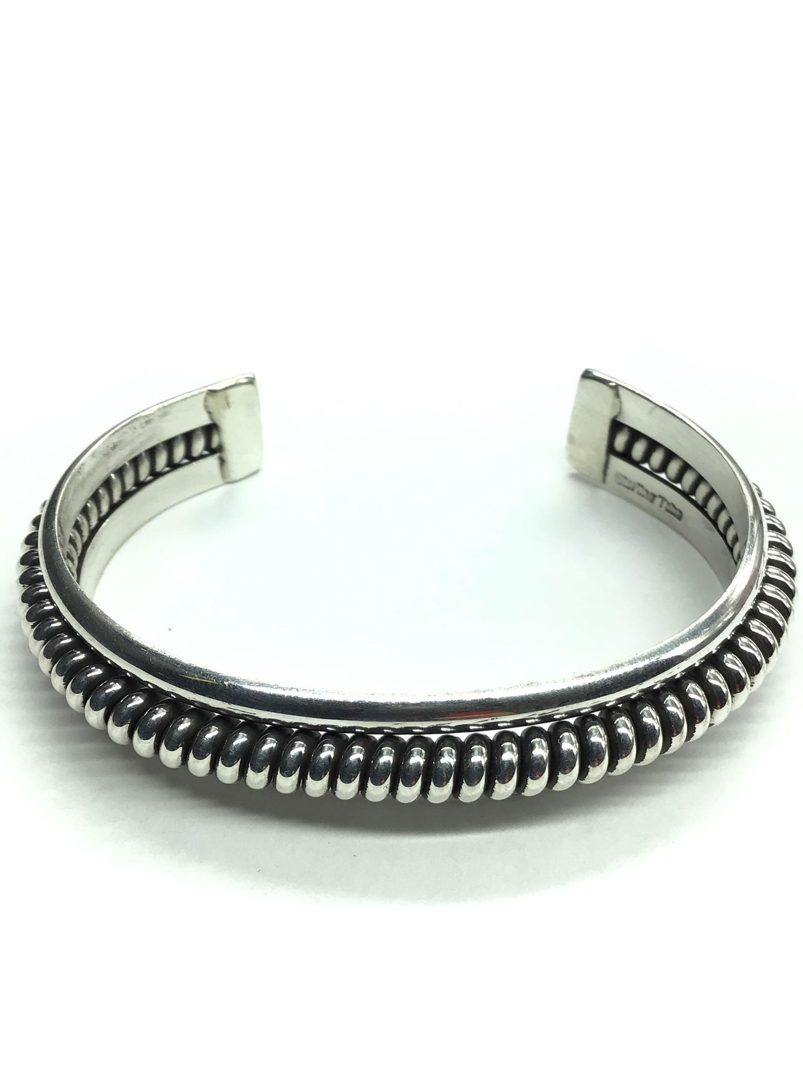Navajo handmade bracelet cuff (1 of 3)