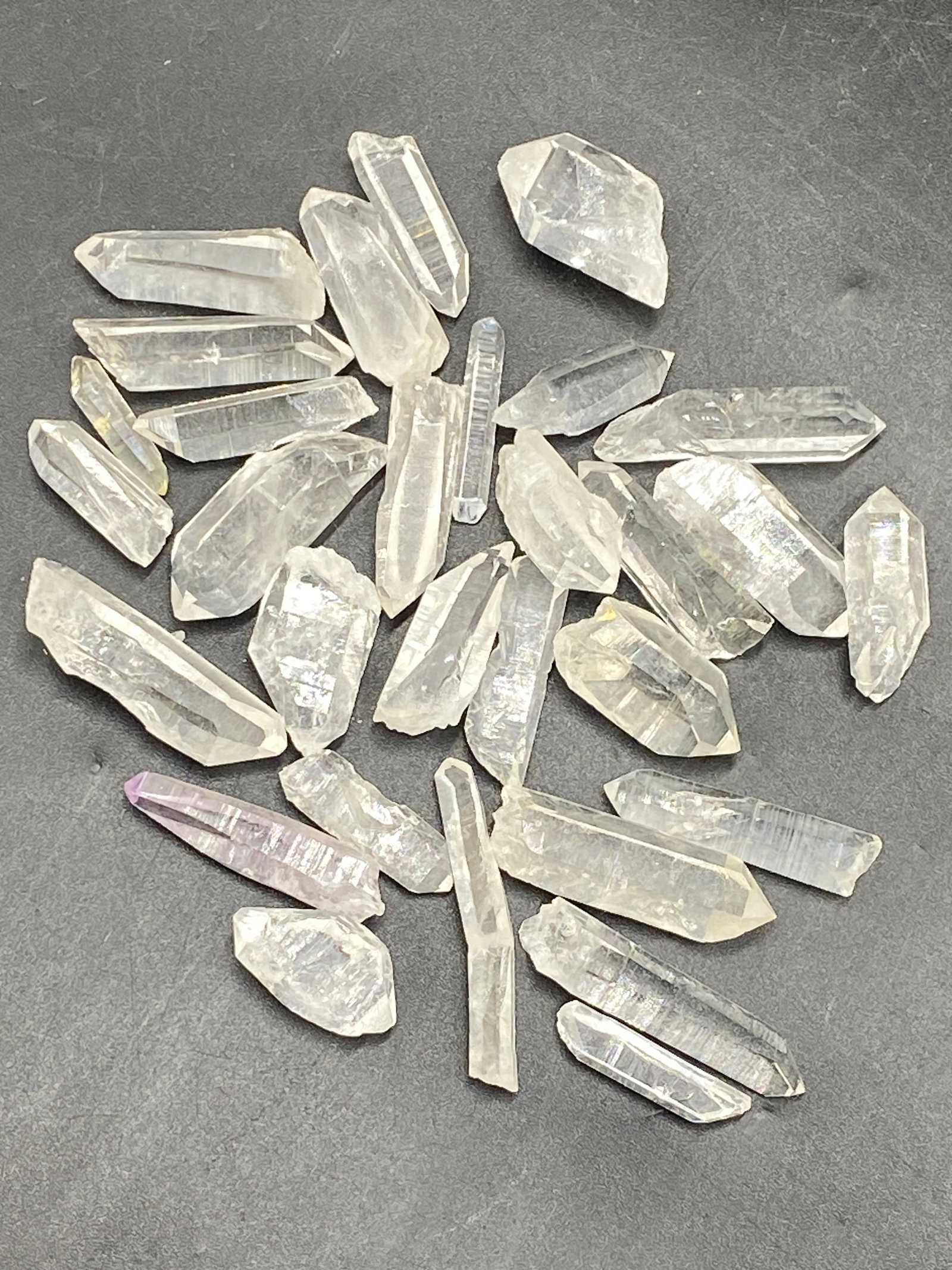 Crystal, Natural, Jewelry, Lapidary, Points: Quartz Jewelry Points AR 2oz