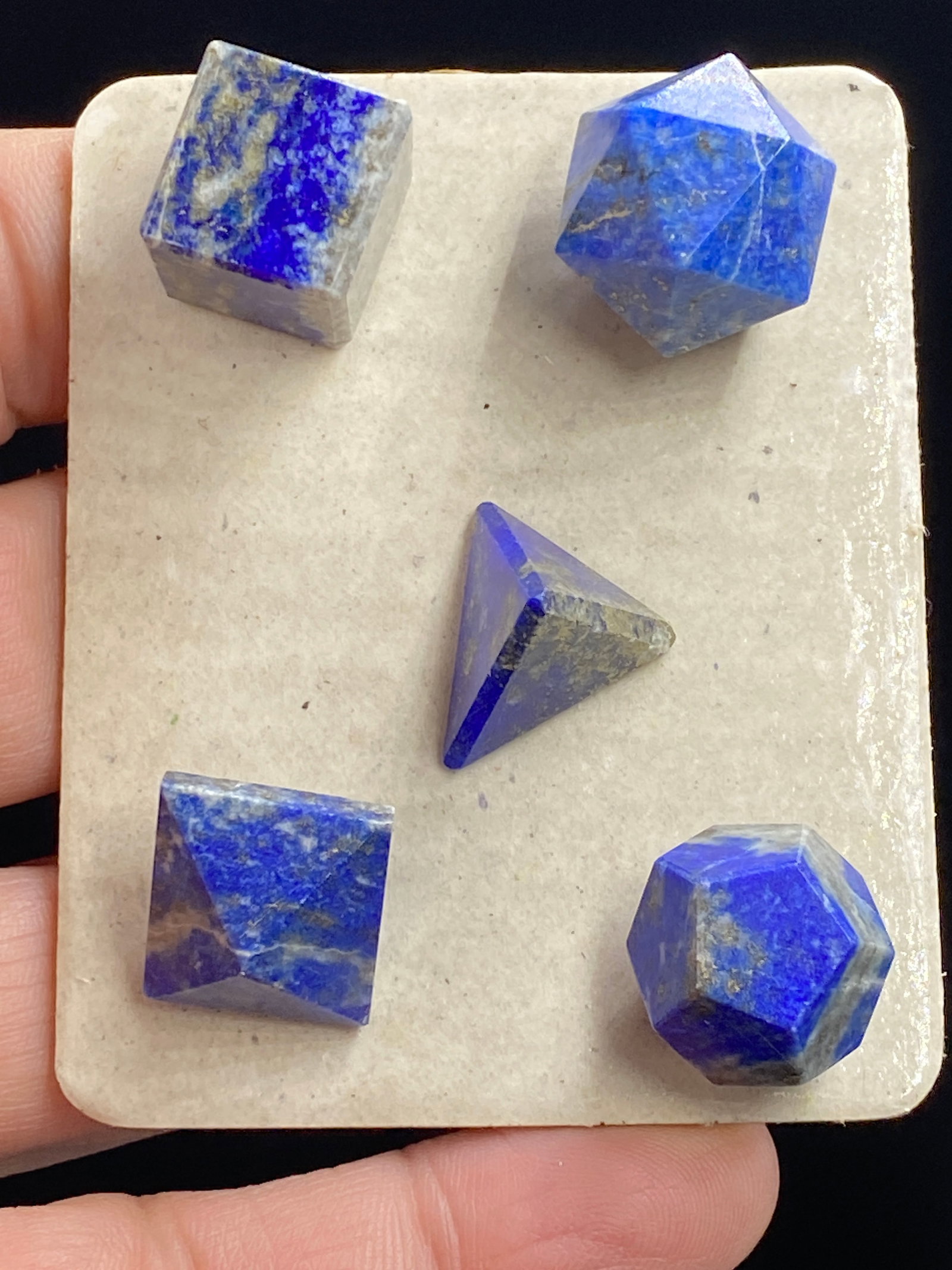 Rock, Crystal, Natural, Collectible, Mineral, Specimen: Rune Stones Lapis Lazuli