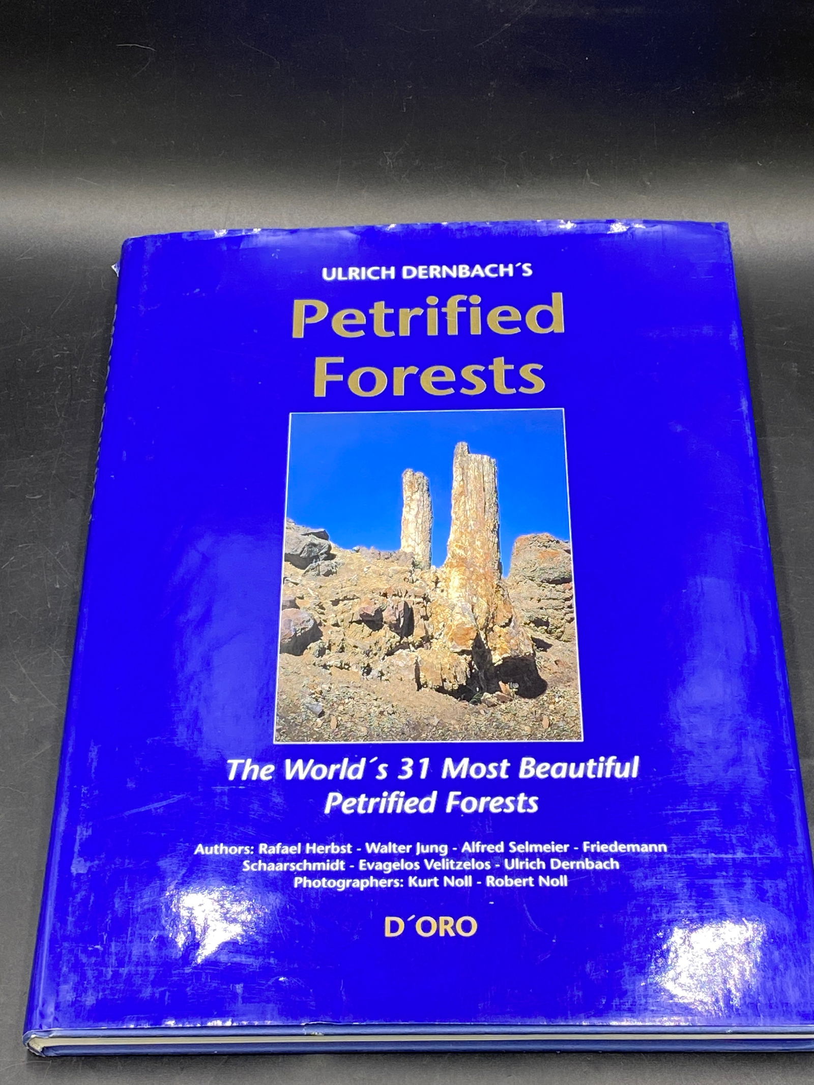 Book, Reference, Collectible, Decor, Petrified Wood: "Petrified Forests" Coffee Table Book