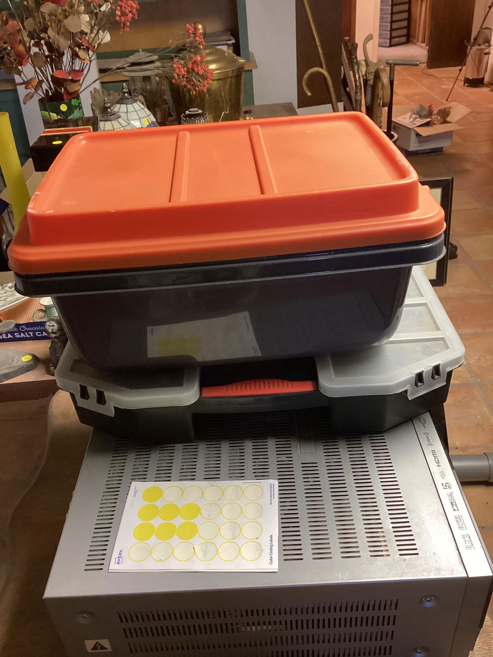 Two empty plastic containers (1 of 3)