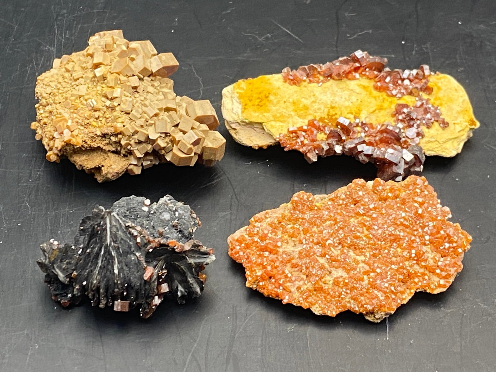Rock, Crystal, Natural, Collectible, Mineral, Specimen: Vanadanite Morocco